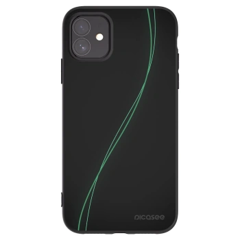 Picasee Μαύρη θήκη σιλικόνης για Apple iPhone 11 - Be Different