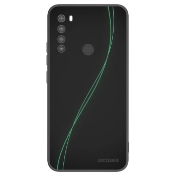 Picasee Μαύρη θήκη σιλικόνης για Xiaomi Redmi Note 8 - Be Different
