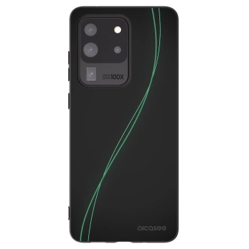 Picasee Μαύρη θήκη σιλικόνης για Samsung Galaxy S20 Ultra 5G G988F - Be Different