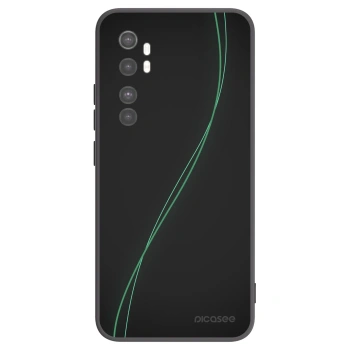 Picasee Μαύρη θήκη σιλικόνης για Xiaomi Mi Note 10 Lite - Be Different