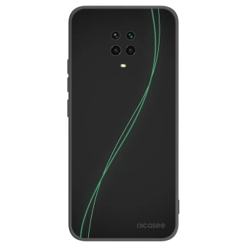 Picasee Μαύρη θήκη σιλικόνης για Xiaomi Redmi Note 9S - Be Different