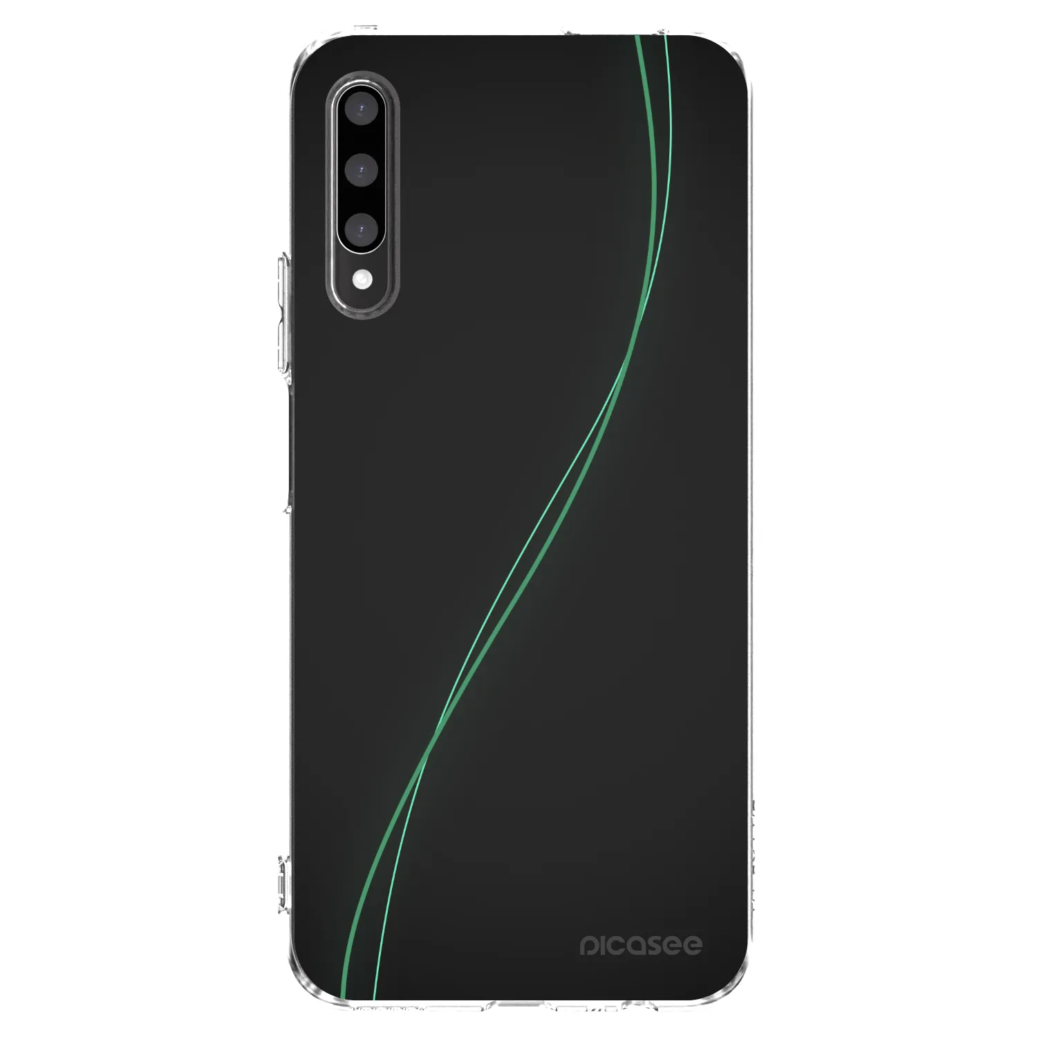 Picasee διαφανής θήκη σιλικόνης Honor 9X Pro - Be Different