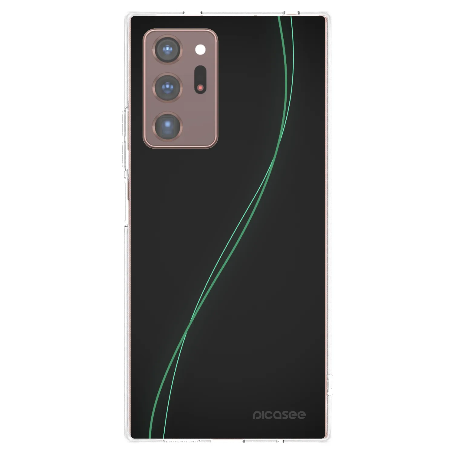 Picasee διαφανής θήκη σιλικόνης Samsung Galaxy Note 20 Ultra - Be Different