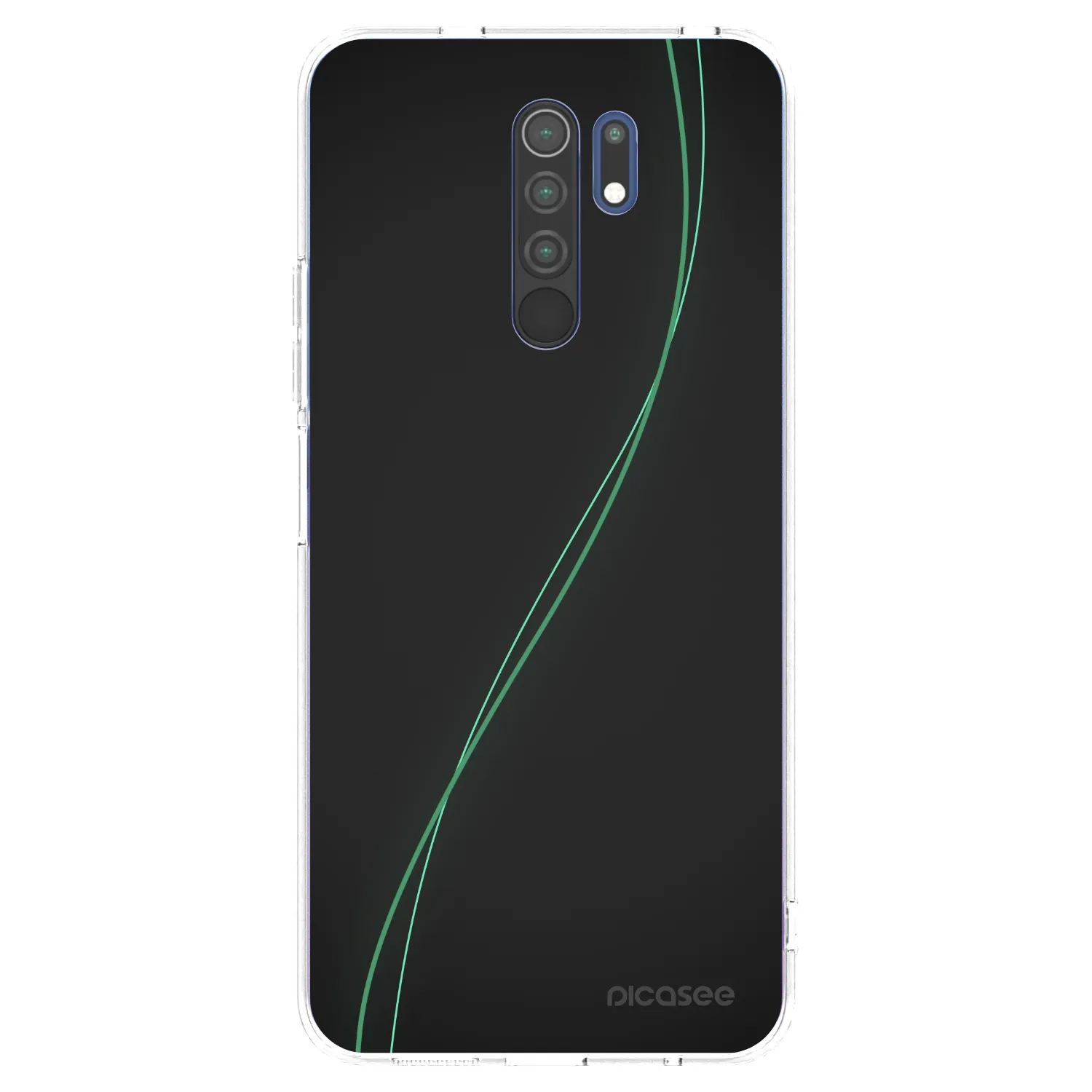 Picasee διαφανής θήκη σιλικόνης Xiaomi Redmi 9 - Be Different