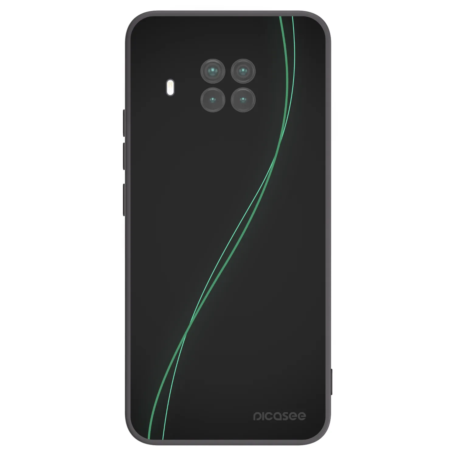 Picasee Μαύρη θήκη σιλικόνης για Xiaomi Mi 10T Lite - Be Different