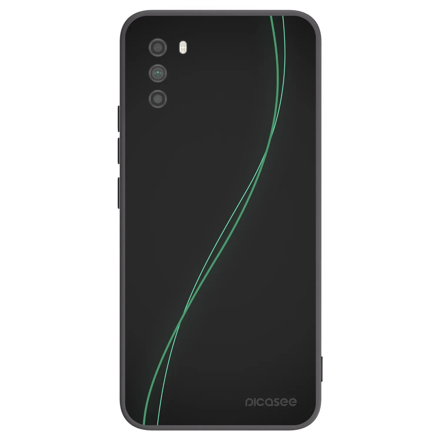 Picasee Μαύρη θήκη σιλικόνης για Xiaomi Poco M3 - Be Different