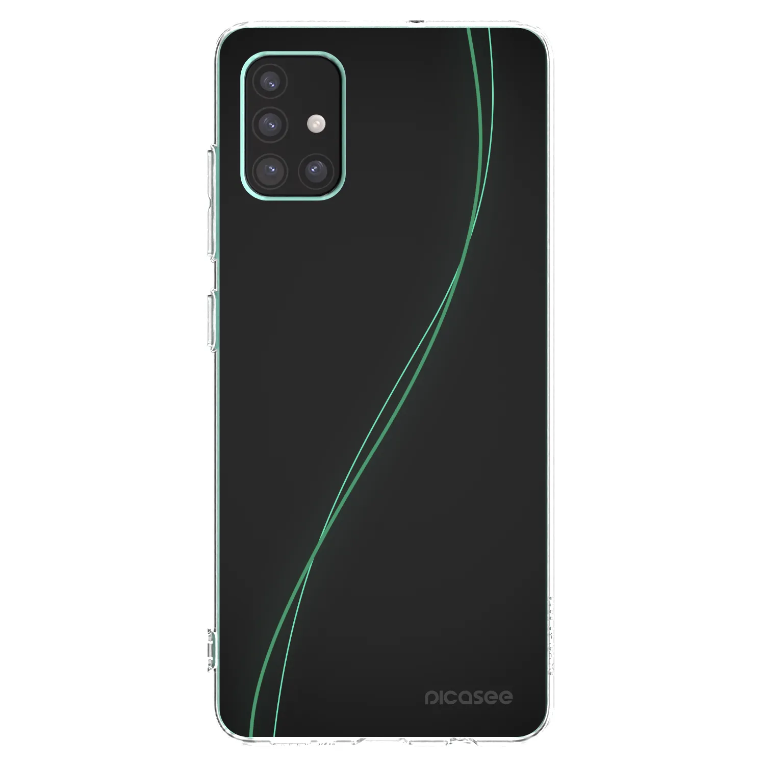 Picasee διαφανής θήκη σιλικόνης Samsung Galaxy M51 M515F - Be Different