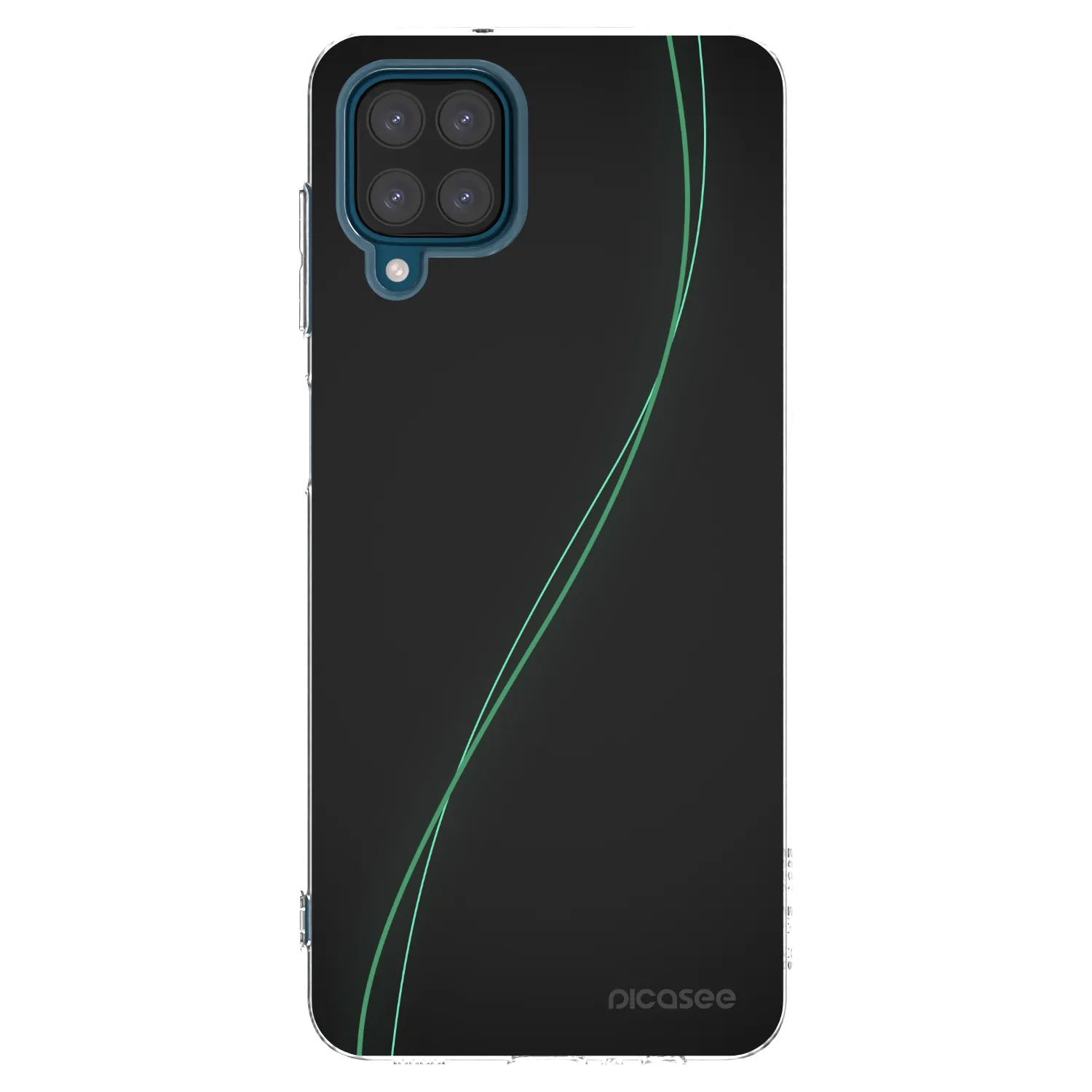 Picasee διαφανής θήκη σιλικόνης Samsung Galaxy A12 A125F - Be Different