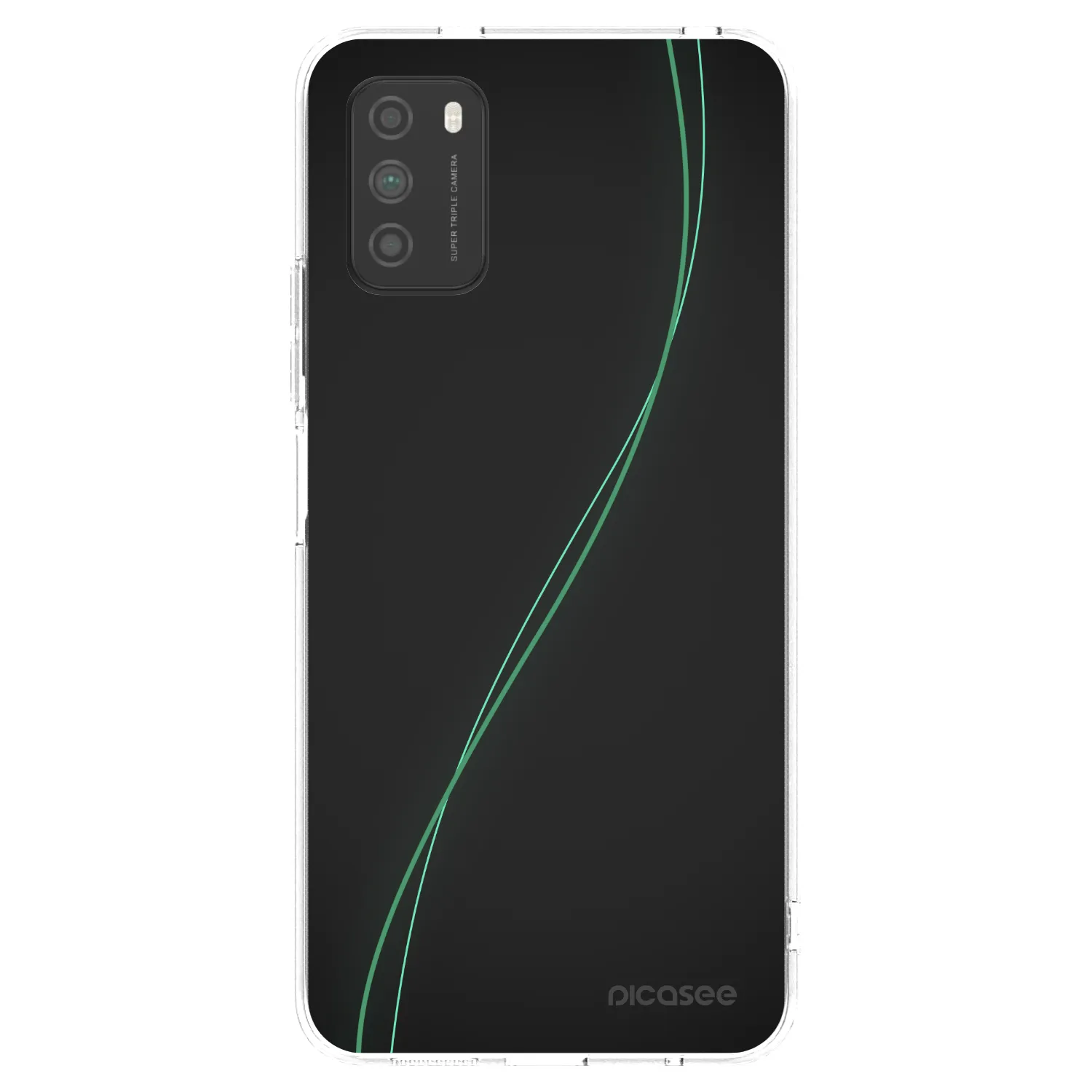 Picasee διαφανής θήκη σιλικόνης Xiaomi Poco M3 - Be Different
