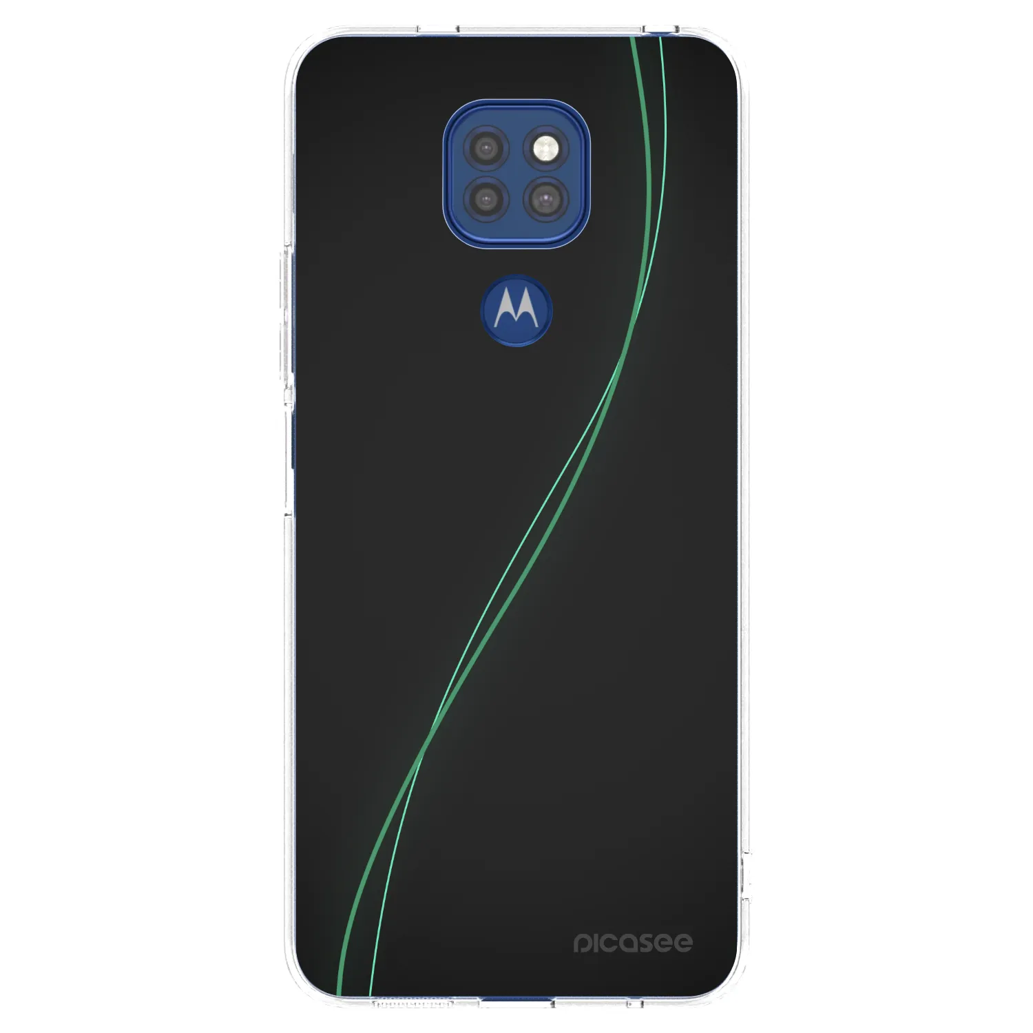 Picasee διαφανής θήκη σιλικόνης Motorola Moto G9 Play - Be Different