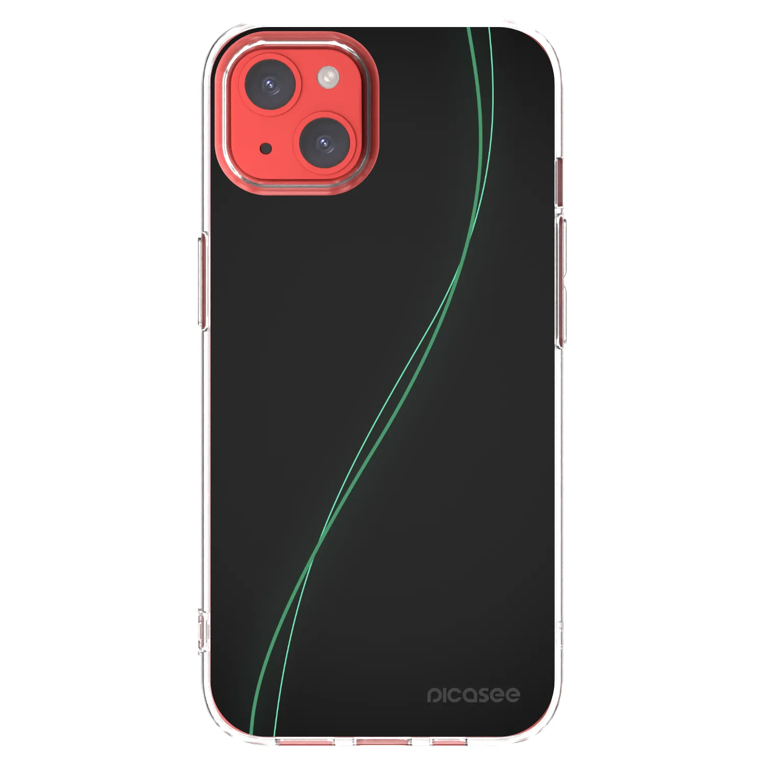Picasee διαφανής θήκη σιλικόνης Apple iPhone 13 - Be Different