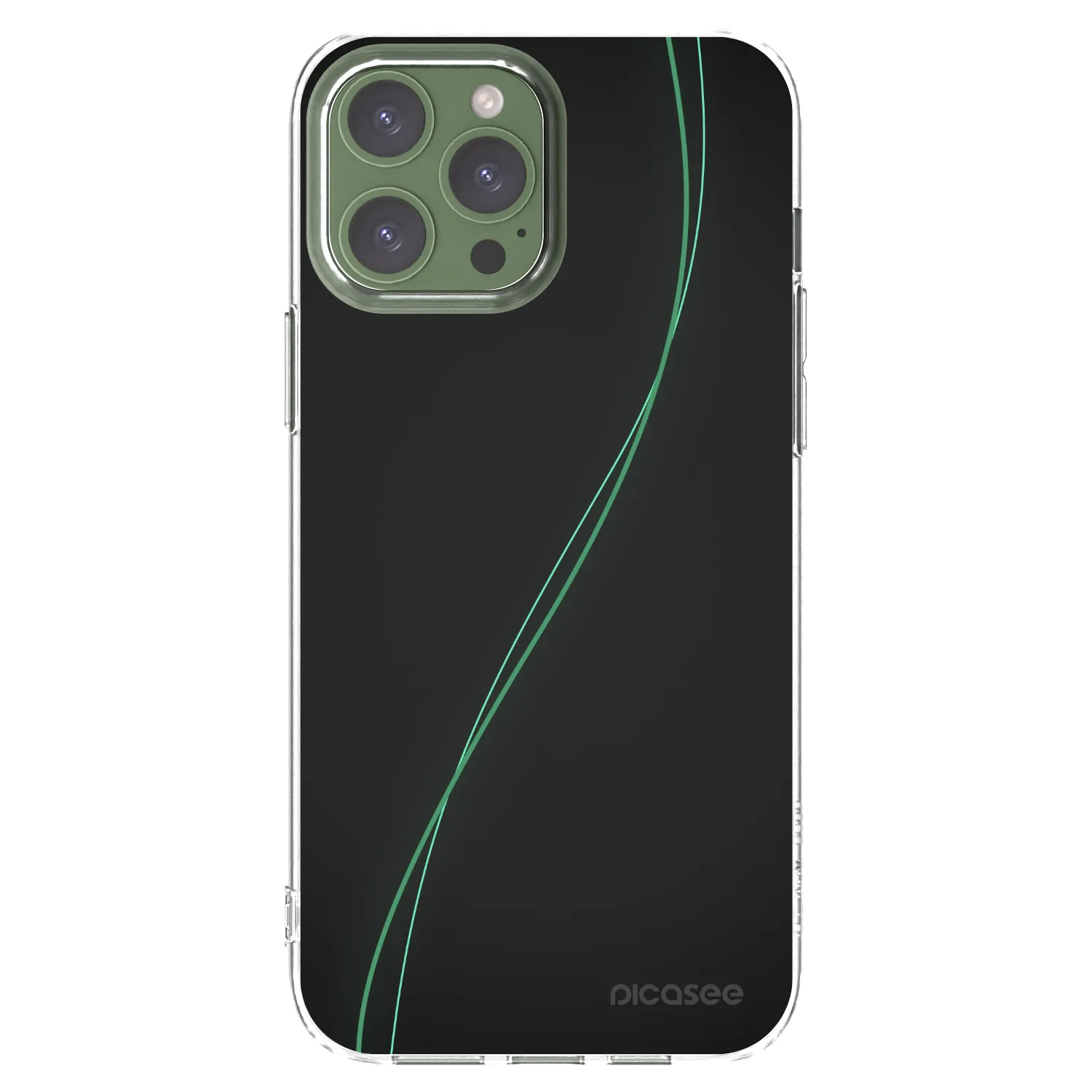 Picasee διαφανής θήκη σιλικόνης Apple iPhone 13 Pro Max - Be Different