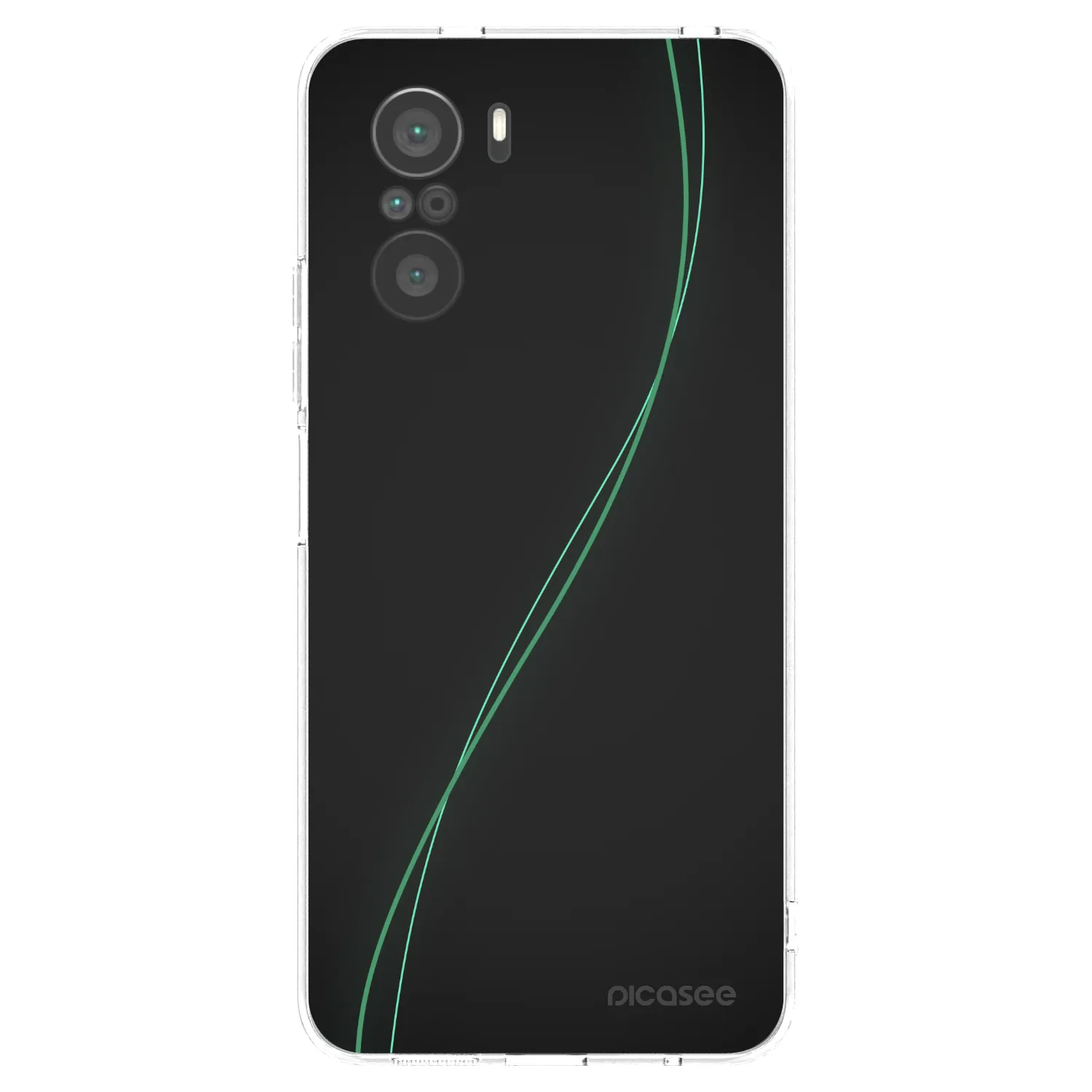 Picasee διαφανής θήκη σιλικόνης Xiaomi Poco F3 - Be Different