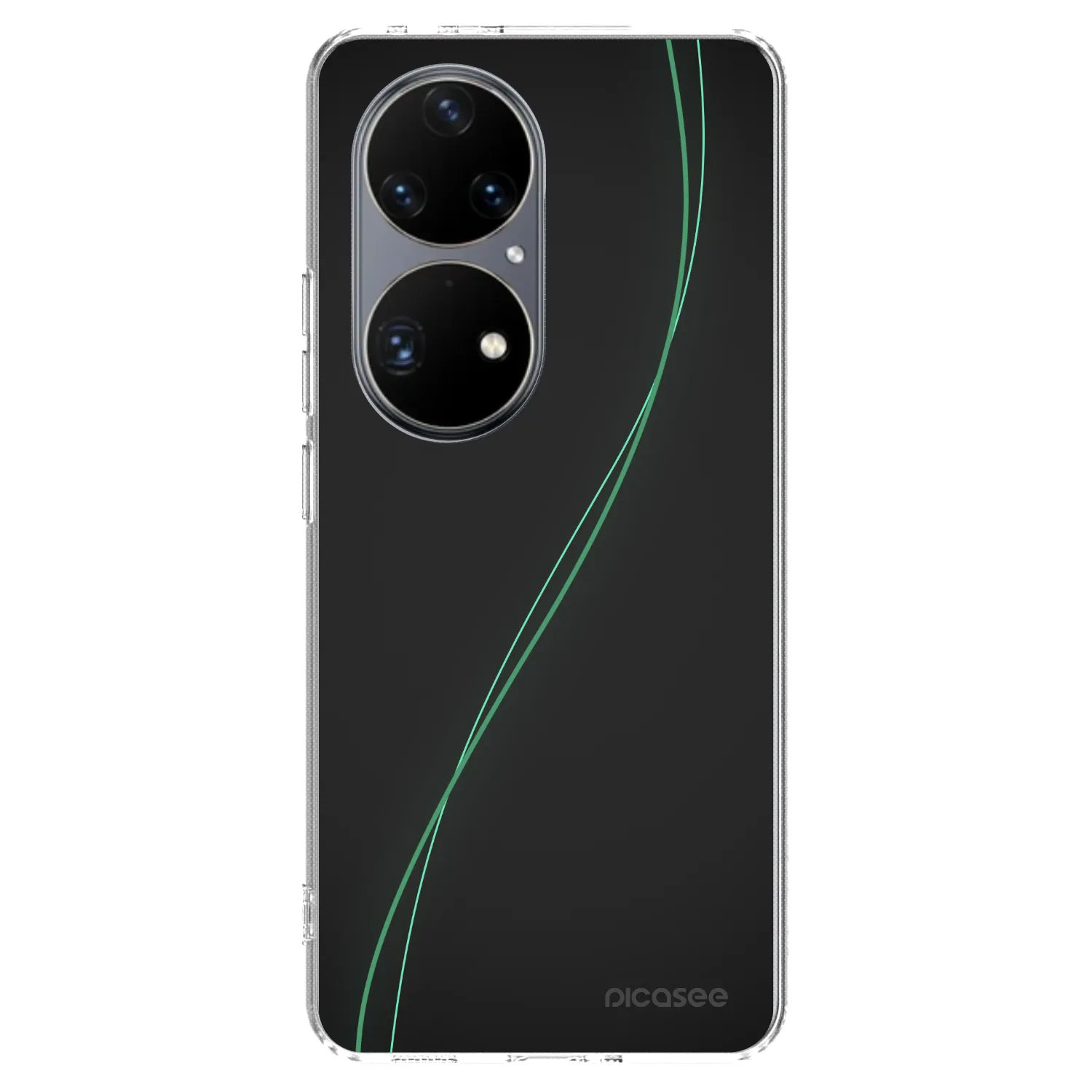 Picasee διαφανής θήκη σιλικόνης Huawei P50 - Be Different