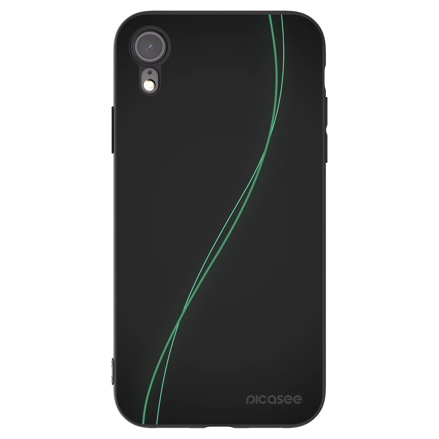 Picasee Μαύρη θήκη σιλικόνης για Apple iPhone 6 Plus/6S Plus - Be Different