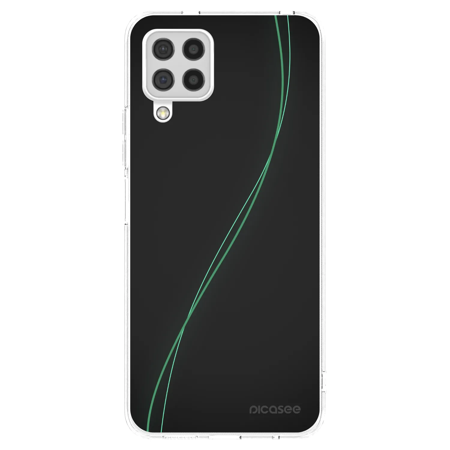 Picasee διαφανής θήκη σιλικόνης Samsung Galaxy A22 A225F 4G - Be Different