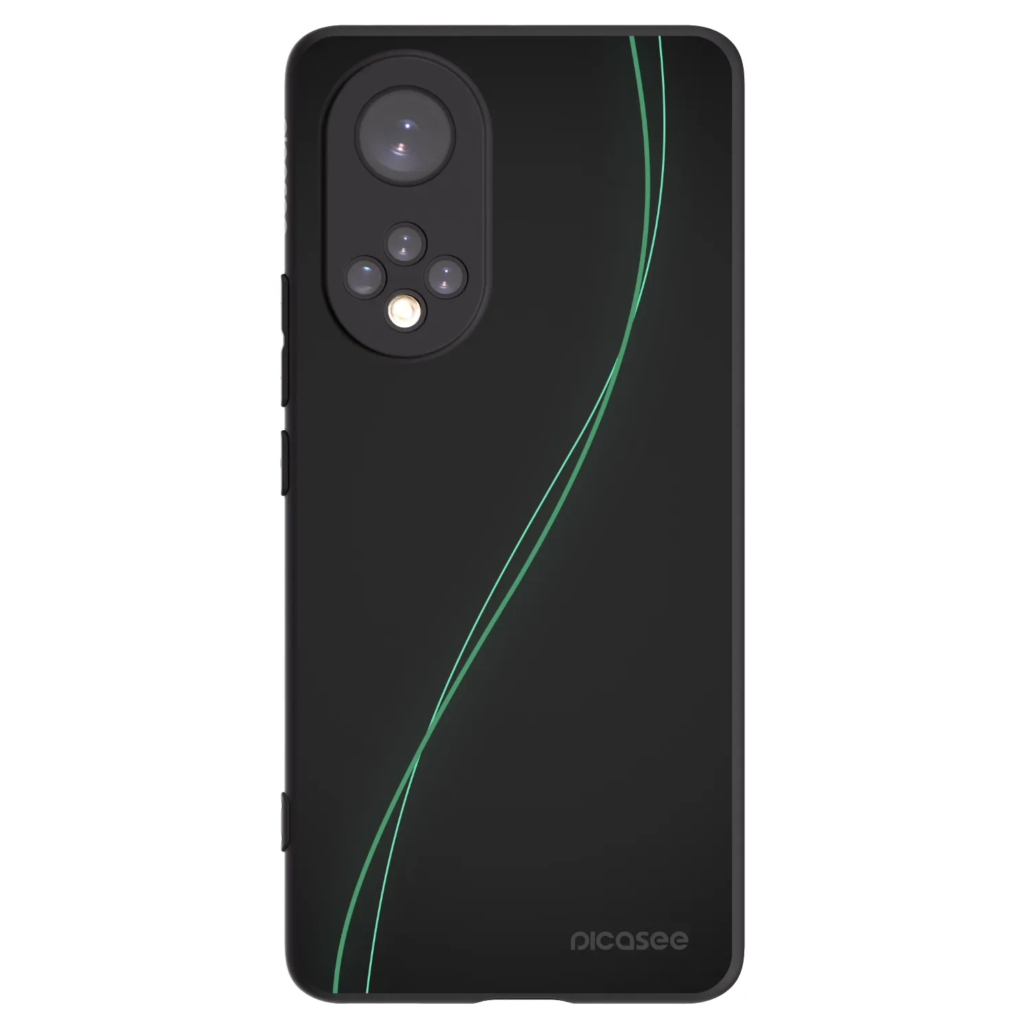Picasee Μαύρη θήκη σιλικόνης για Huawei Nova 9 - Be Different