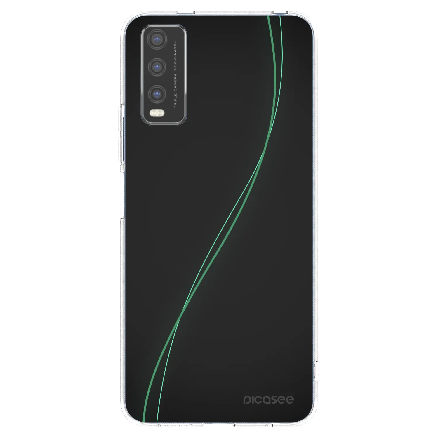 Picasee διαφανής θήκη σιλικόνης Vivo Y20s - Be Different