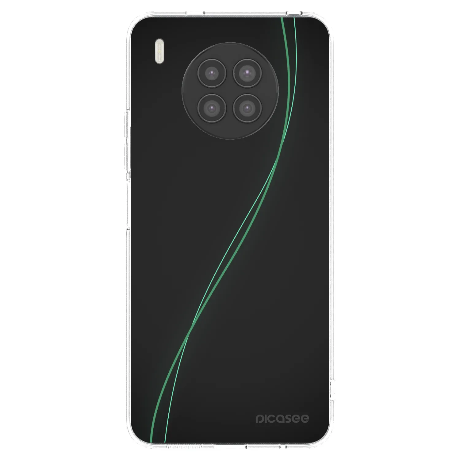 Picasee διαφανής θήκη σιλικόνης Huawei Nova 8i - Be Different