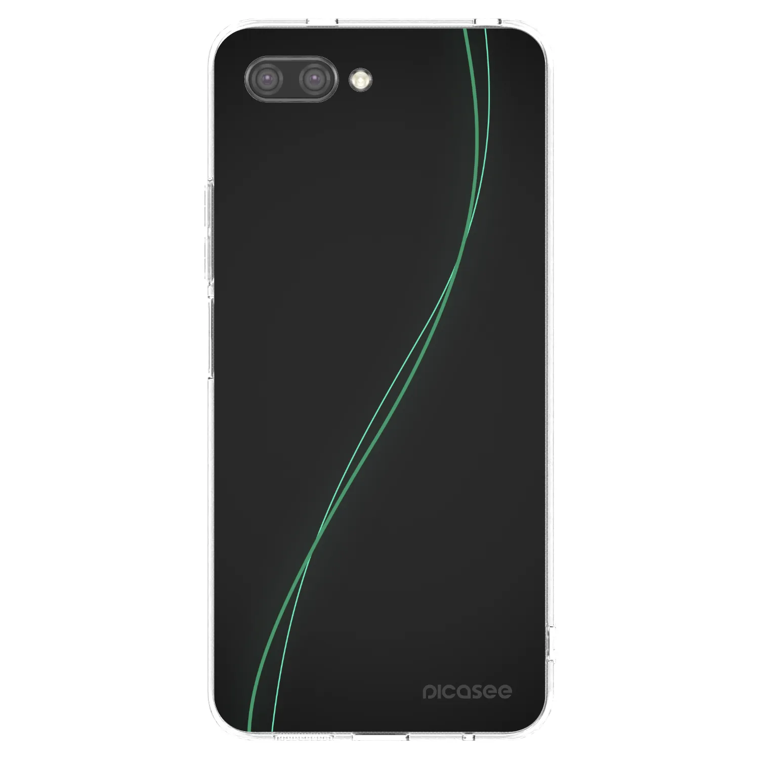 Picasee διαφανής θήκη σιλικόνης Honor 10 - Be Different