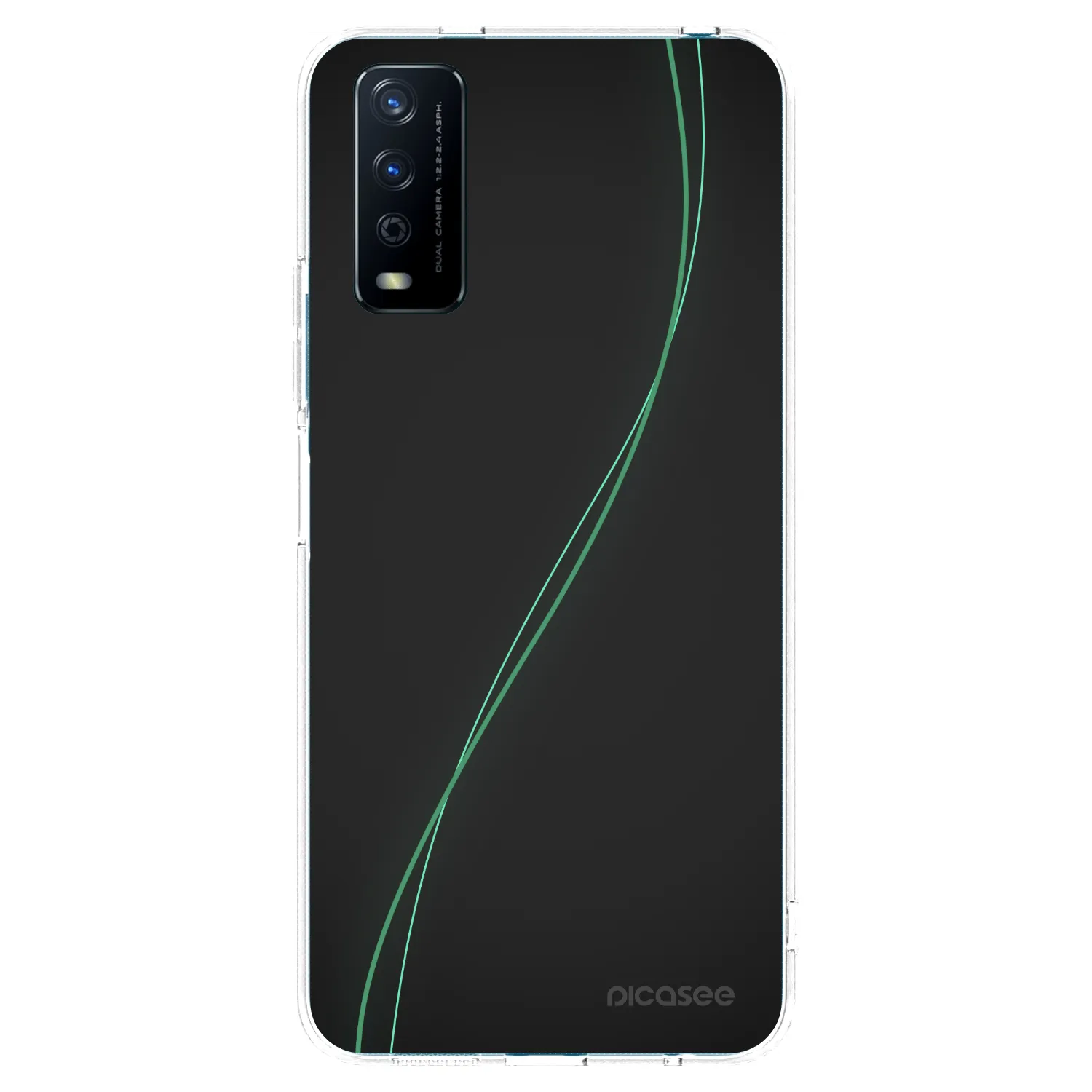 Picasee διαφανής θήκη σιλικόνης Vivo Y11s - Be Different