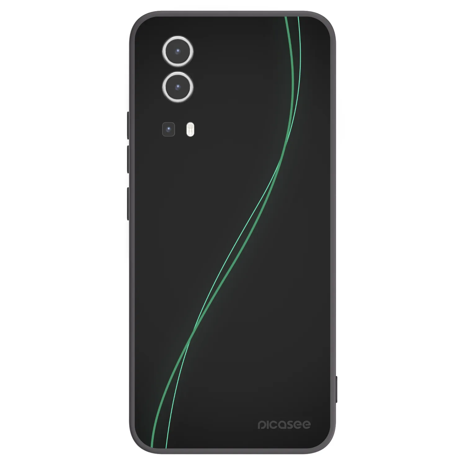 Picasee Μαύρη θήκη σιλικόνης για Vivo Y72 5G - Be Different