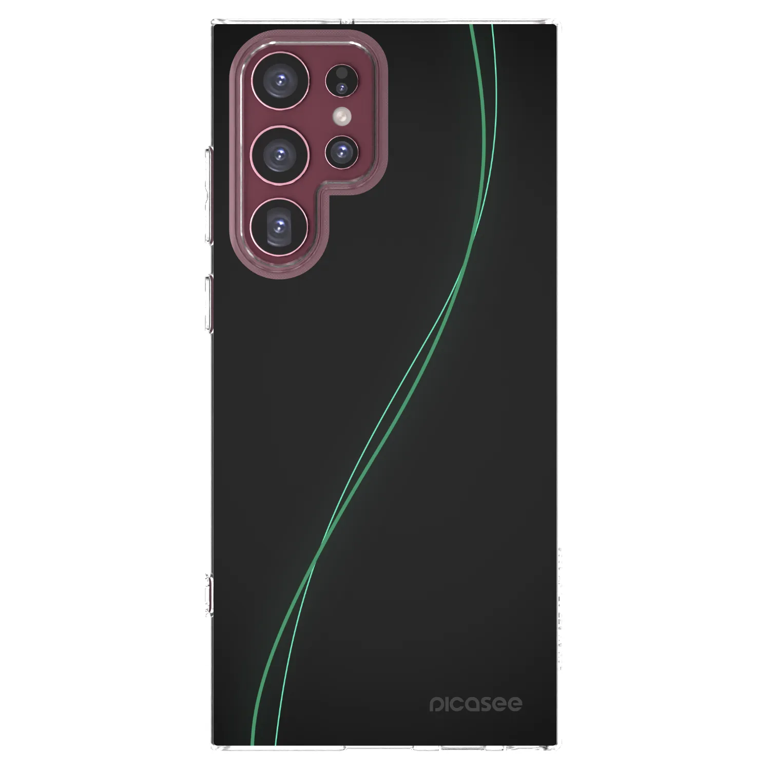 Picasee διαφανής θήκη σιλικόνης Samsung Galaxy S22 Ultra 5G - Be Different