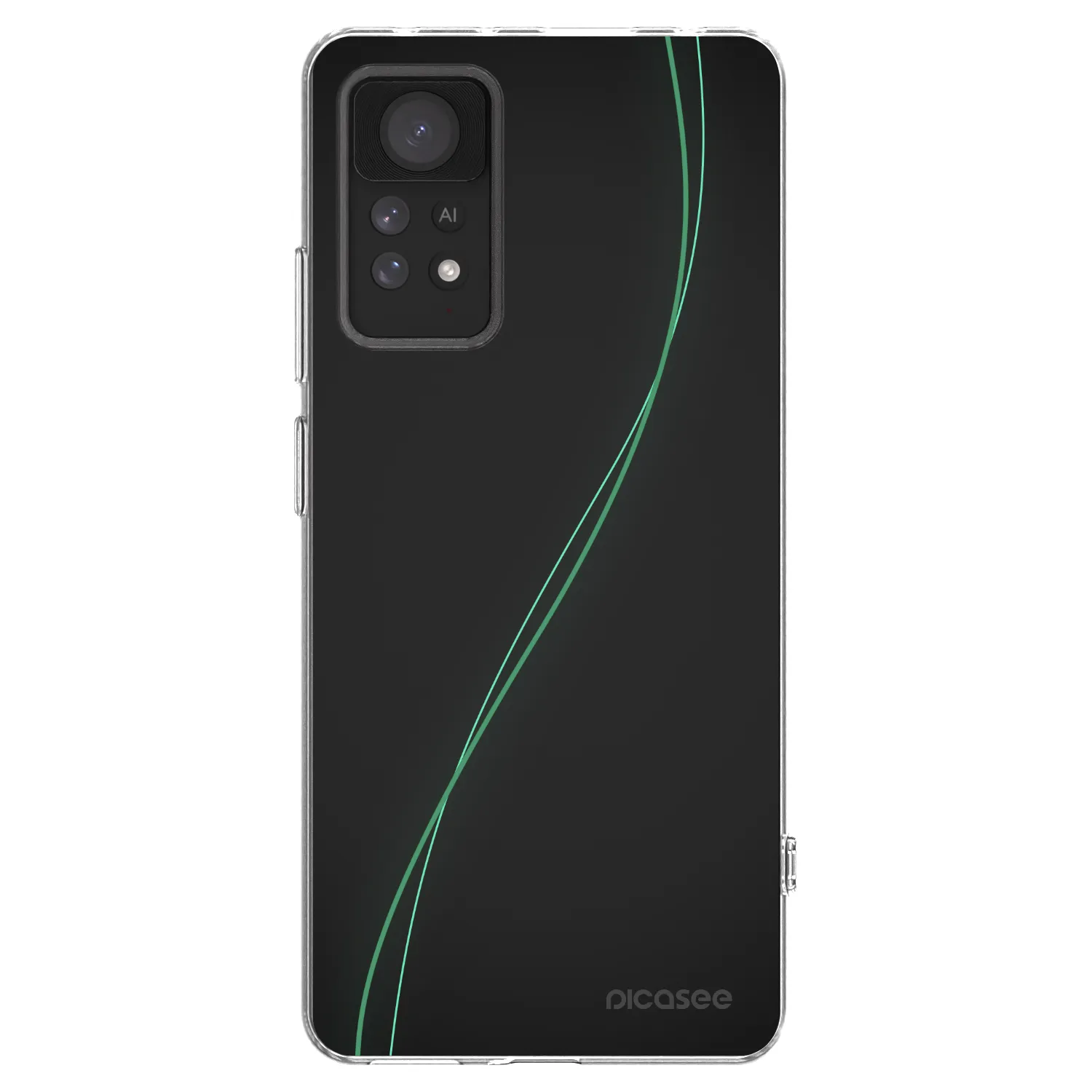 Picasee διαφανής θήκη σιλικόνης Xiaomi Redmi Note 11 Pro - Be Different
