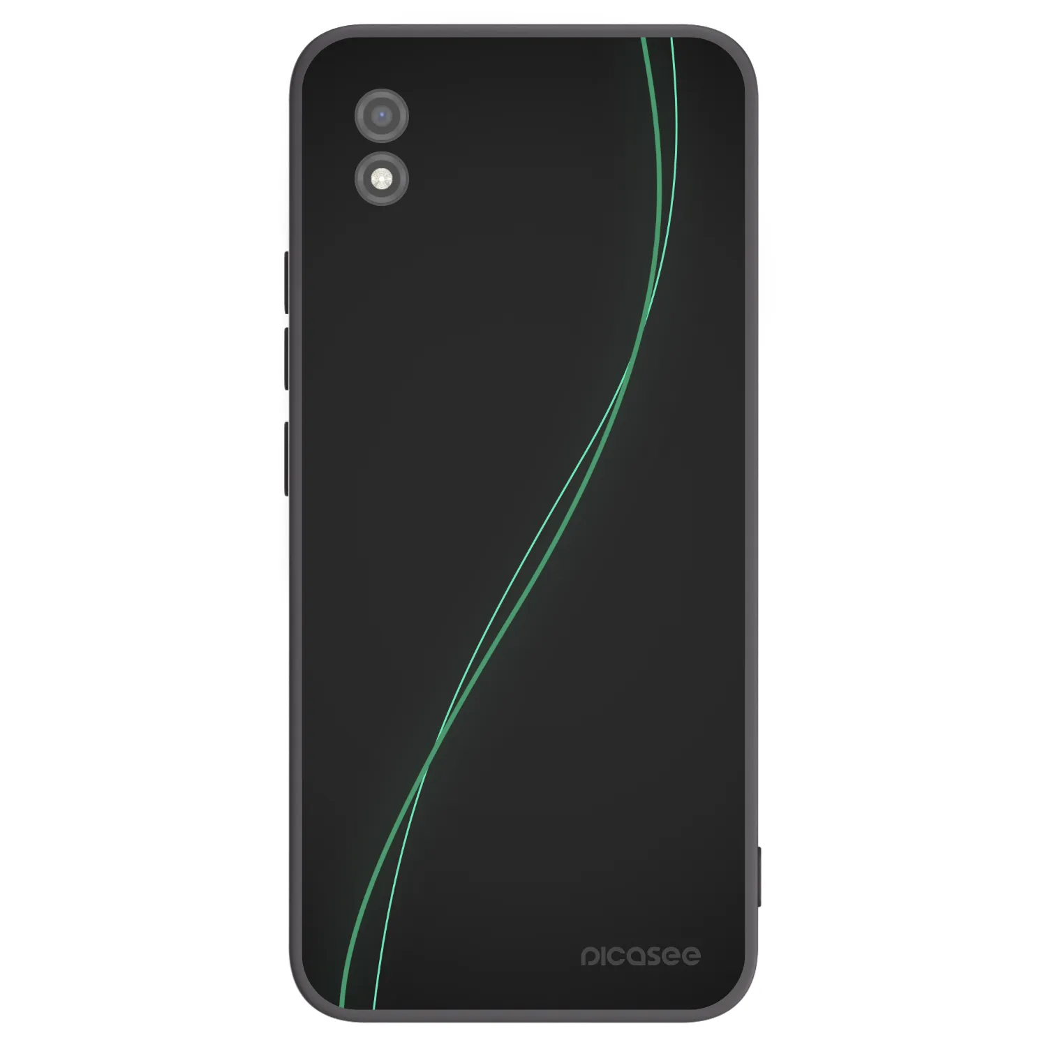 Picasee Μαύρη θήκη σιλικόνης για Realme C11 (2021) - Be Different