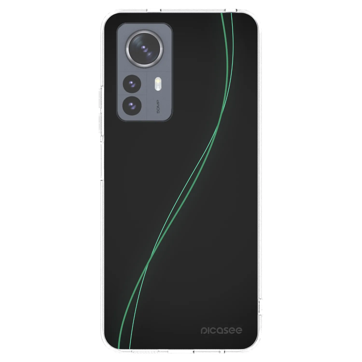 Picasee διαφανής θήκη σιλικόνης Xiaomi 12 Pro - Be Different