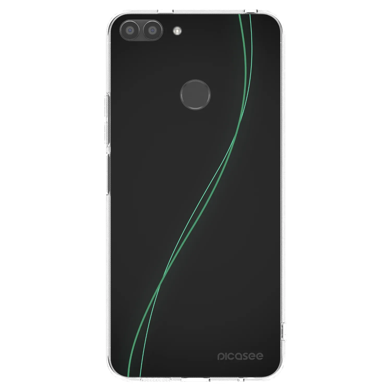 Picasee διαφανής θήκη σιλικόνης Huawei P Smart - Be Different