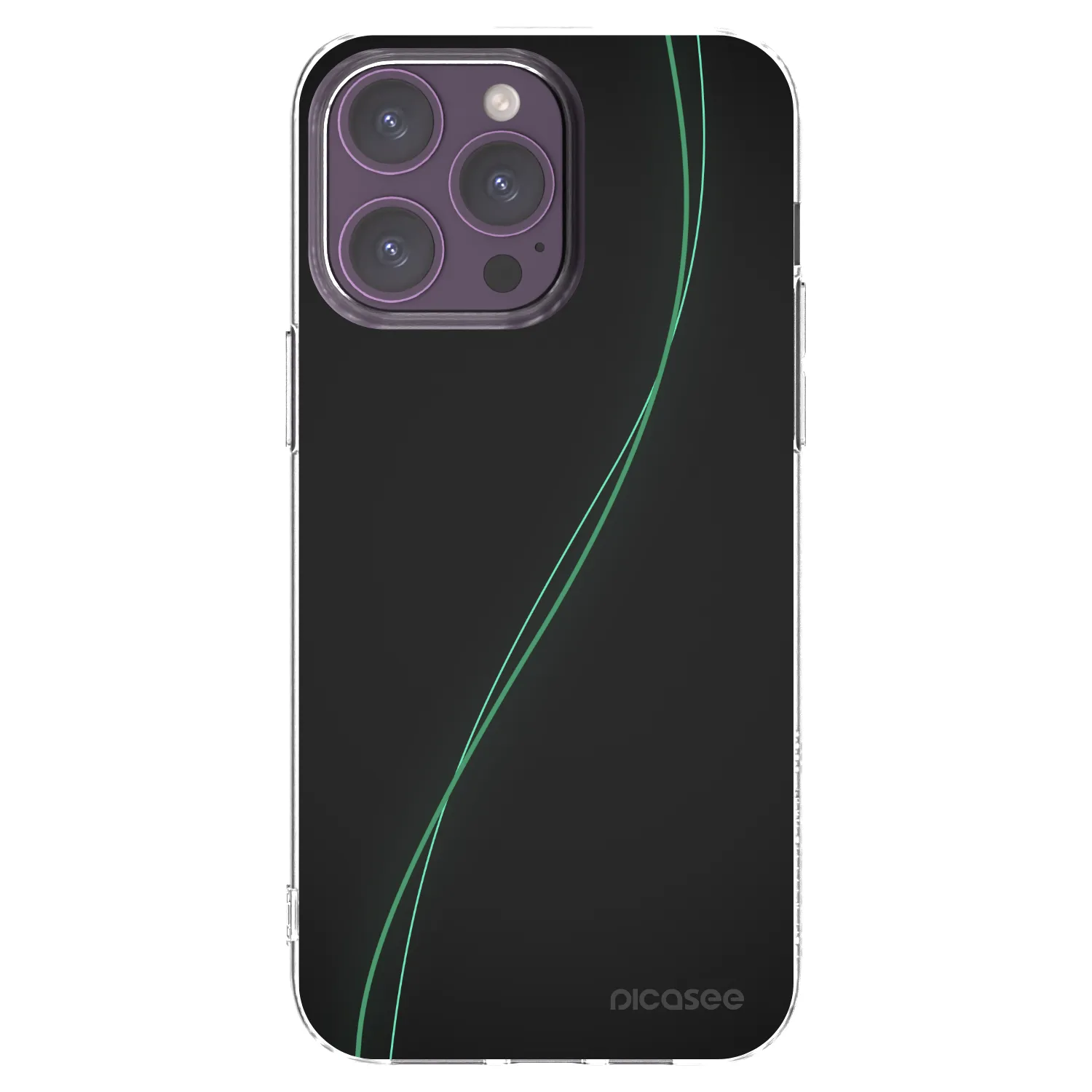Picasee διαφανής θήκη σιλικόνης Apple iPhone 14 Pro Max - Be Different