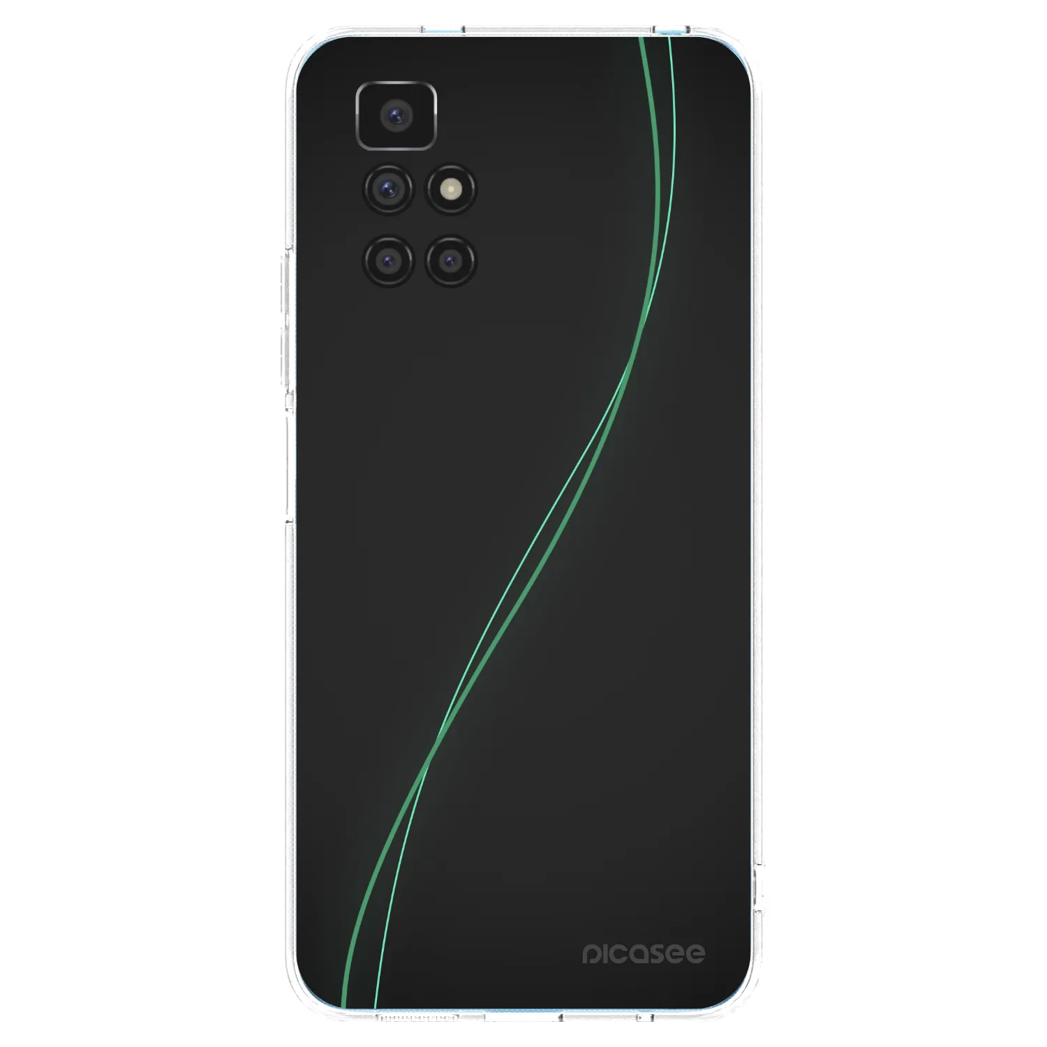 Picasee διαφανής θήκη σιλικόνης Xiaomi Redmi 10 (2022) - Be Different