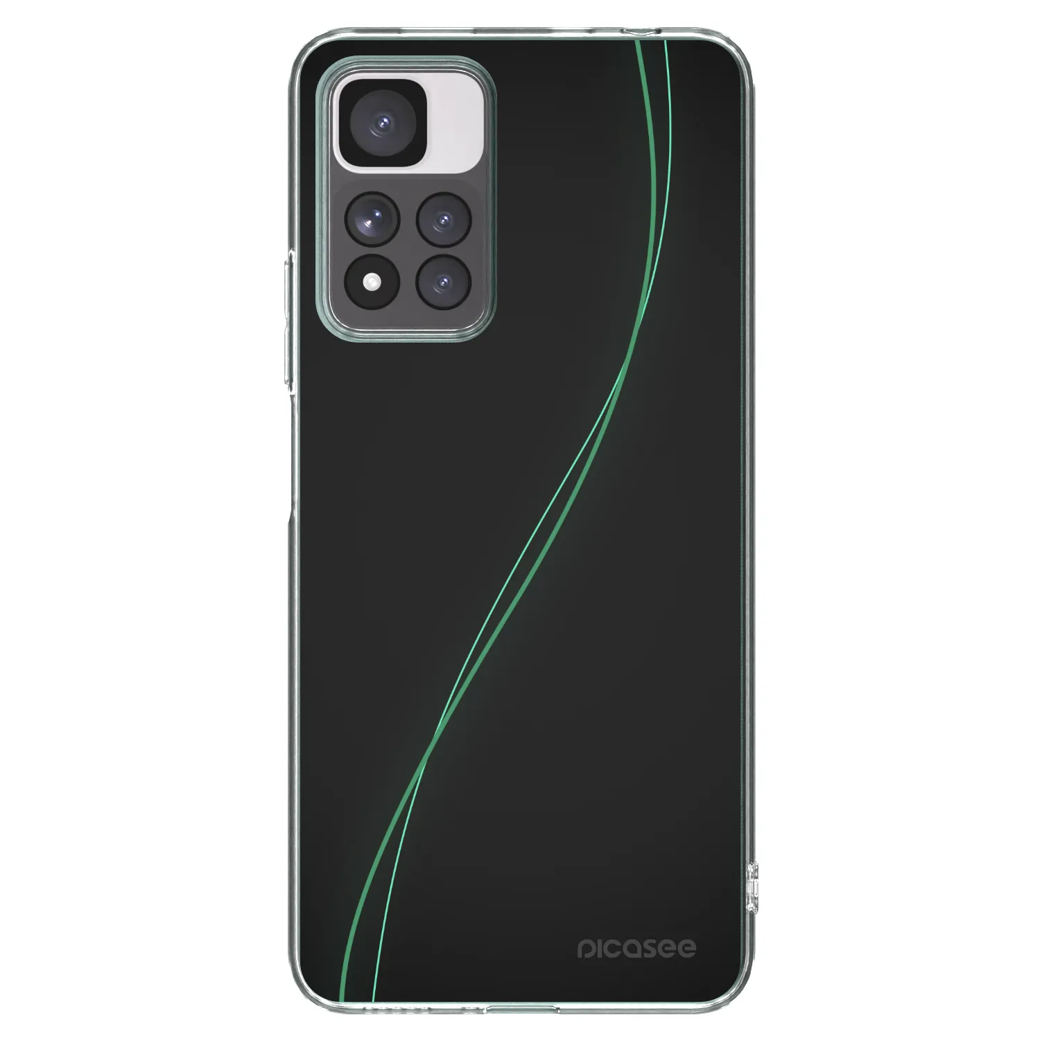 Picasee διαφανής θήκη σιλικόνης Xiaomi Redmi Note 11 Pro+ 5G - Be Different