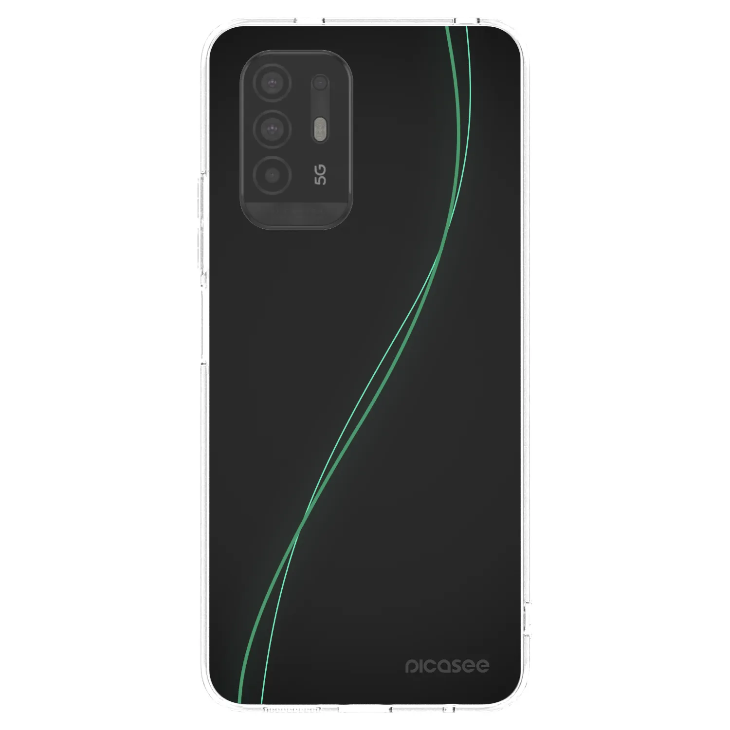 Picasee διαφανής θήκη σιλικόνης OPPO A94 5G - Be Different