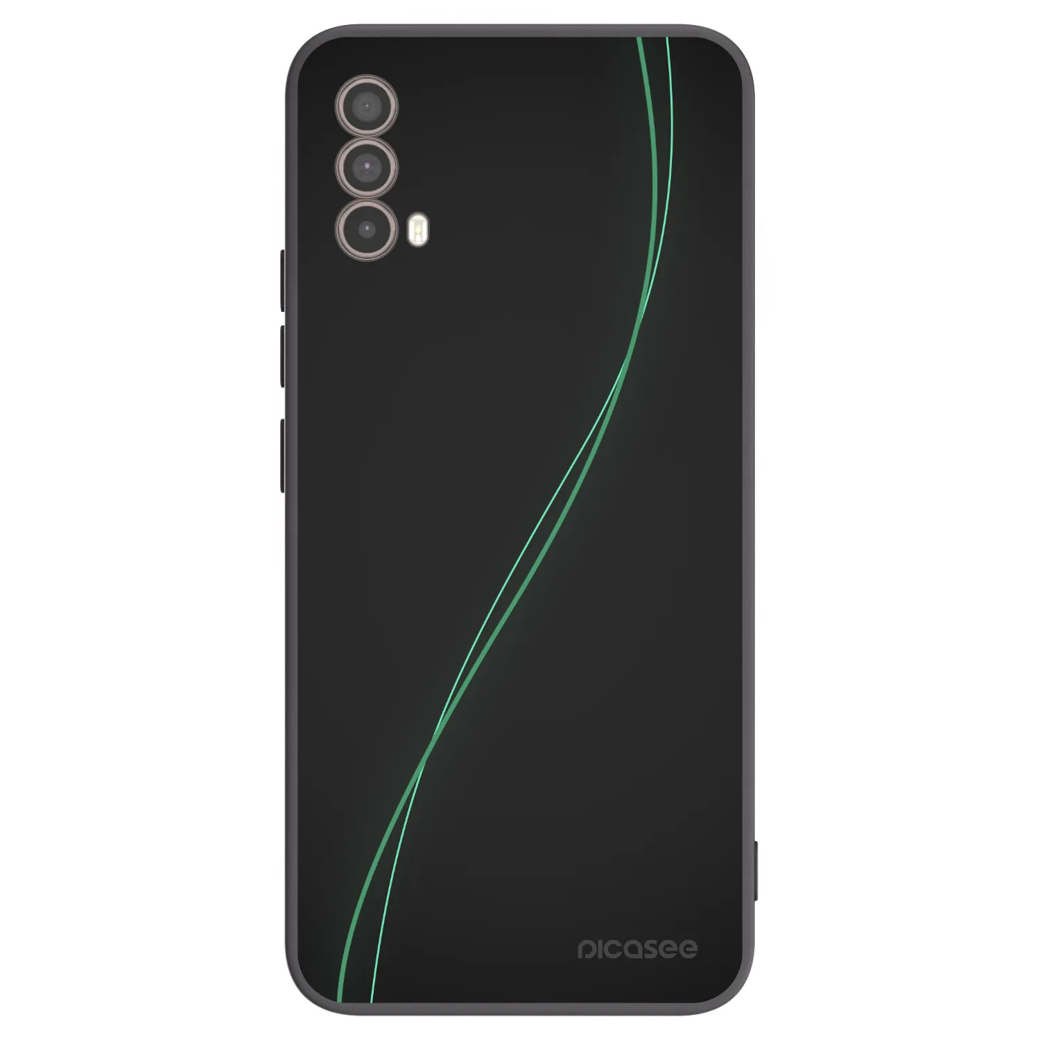 Picasee Μαύρη θήκη σιλικόνης για Motorola Moto E40 - Be Different