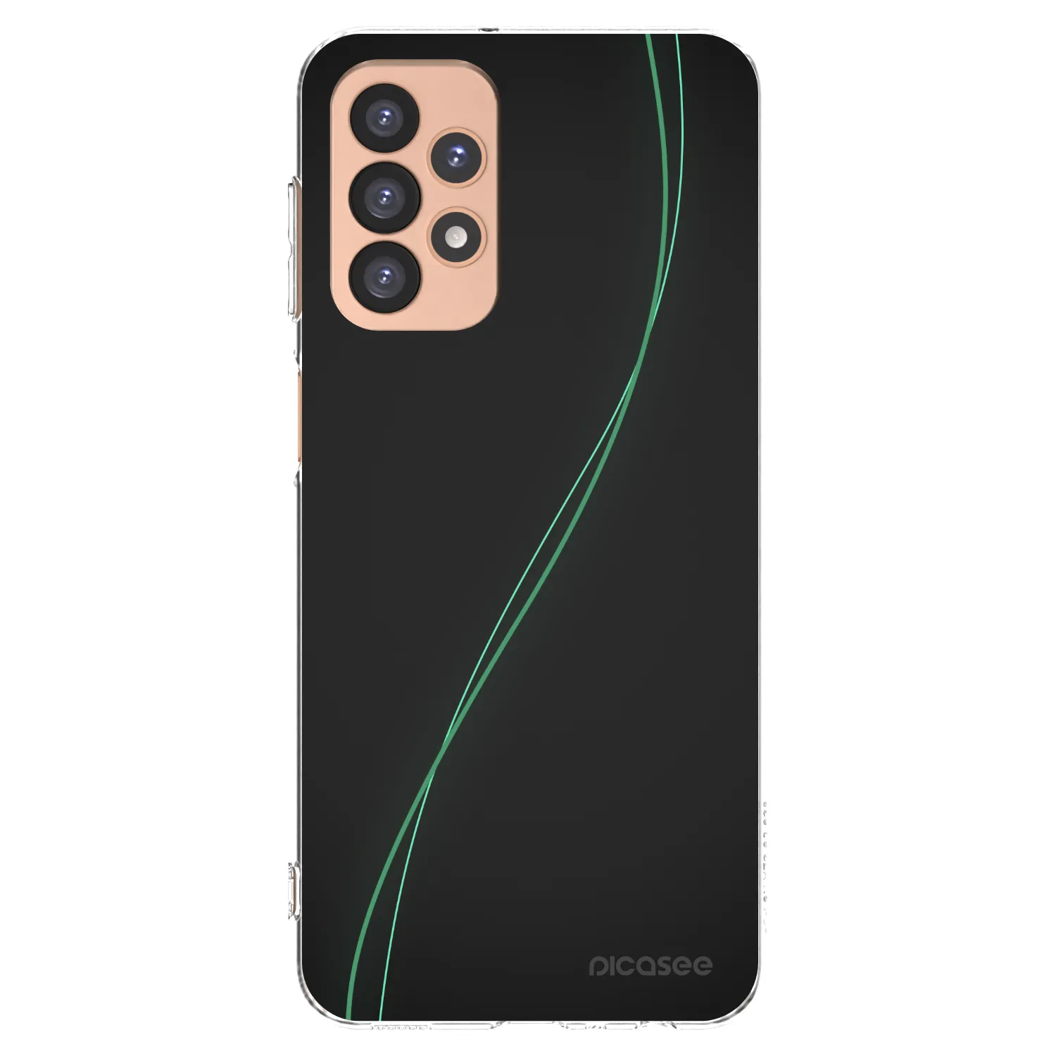Picasee διαφανής θήκη σιλικόνης Samsung Galaxy A23 A236B 5G - Be Different