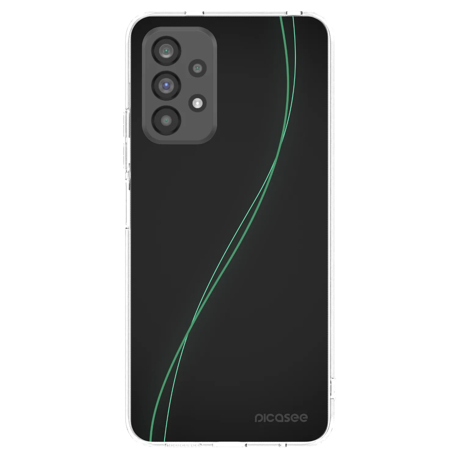 Picasee διαφανής θήκη σιλικόνης Samsung Galaxy A73 5G - Be Different