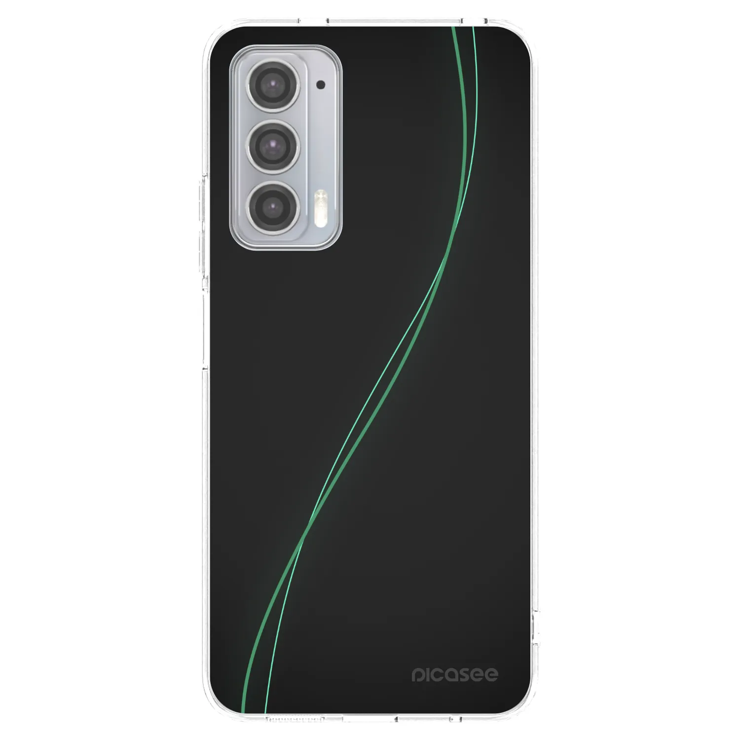 Picasee διαφανής θήκη σιλικόνης Motorola Edge 20 - Be Different