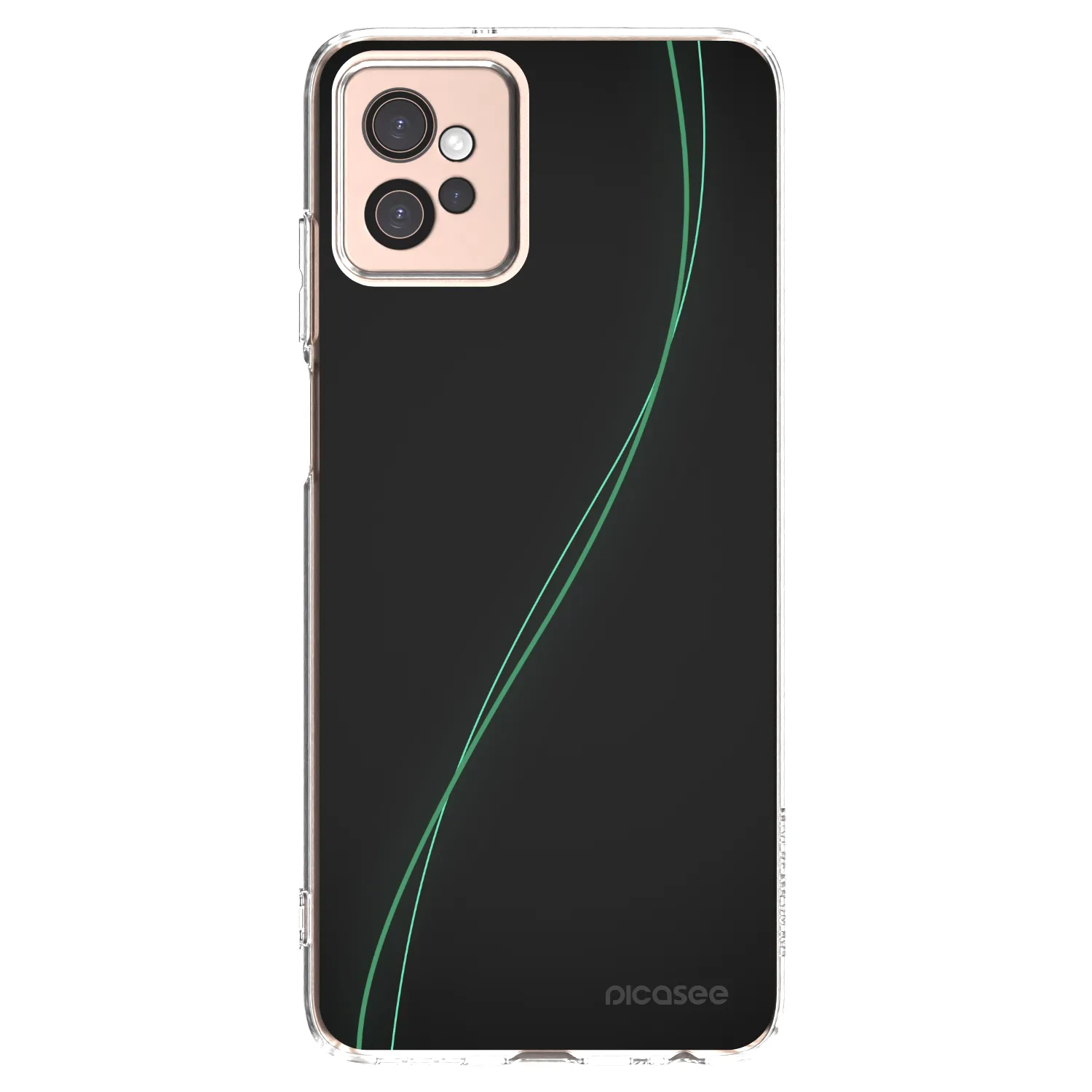 Picasee διαφανής θήκη σιλικόνης Motorola Moto G32 - Be Different