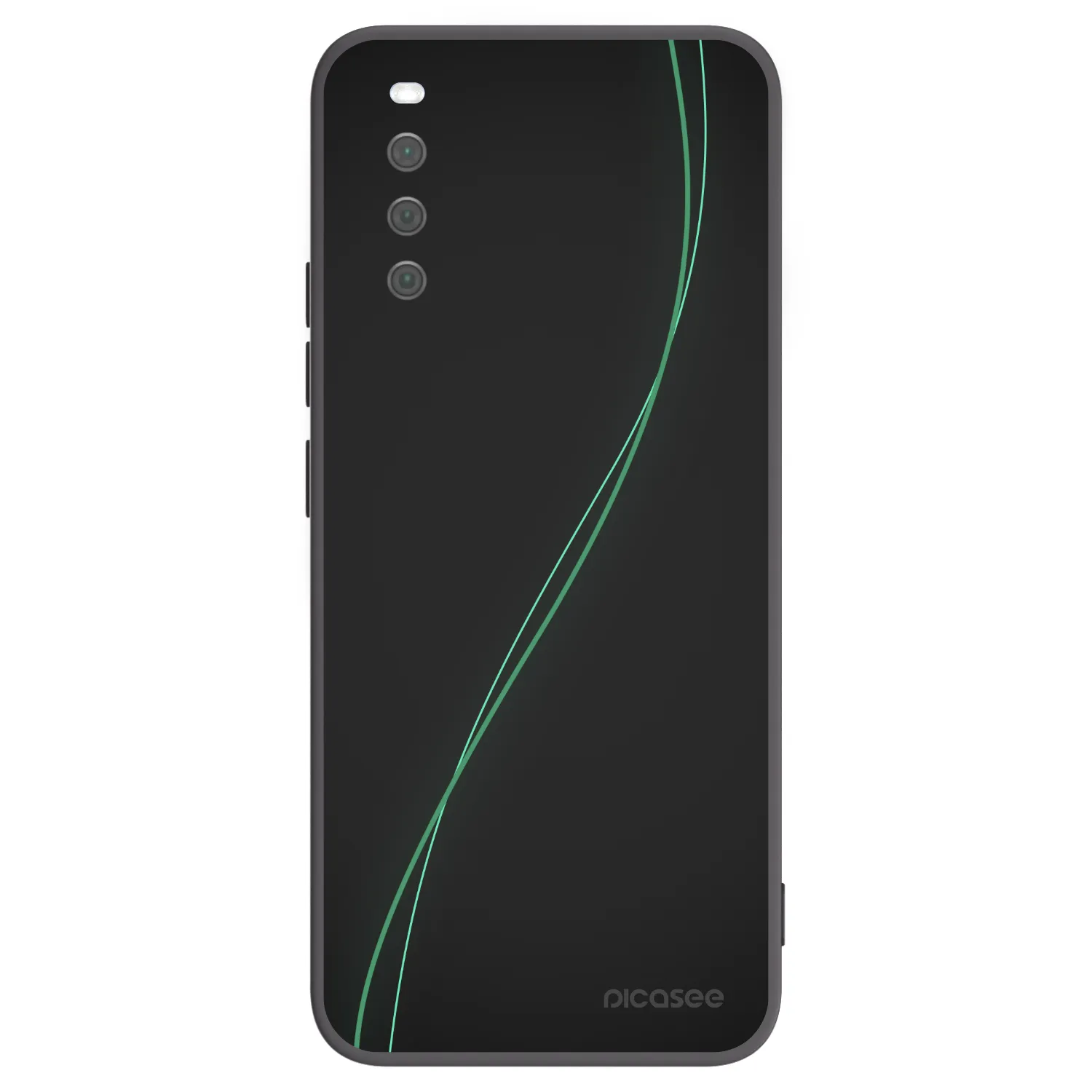 Picasee Μαύρη θήκη σιλικόνης για Sony Xperia 10 III - Be Different