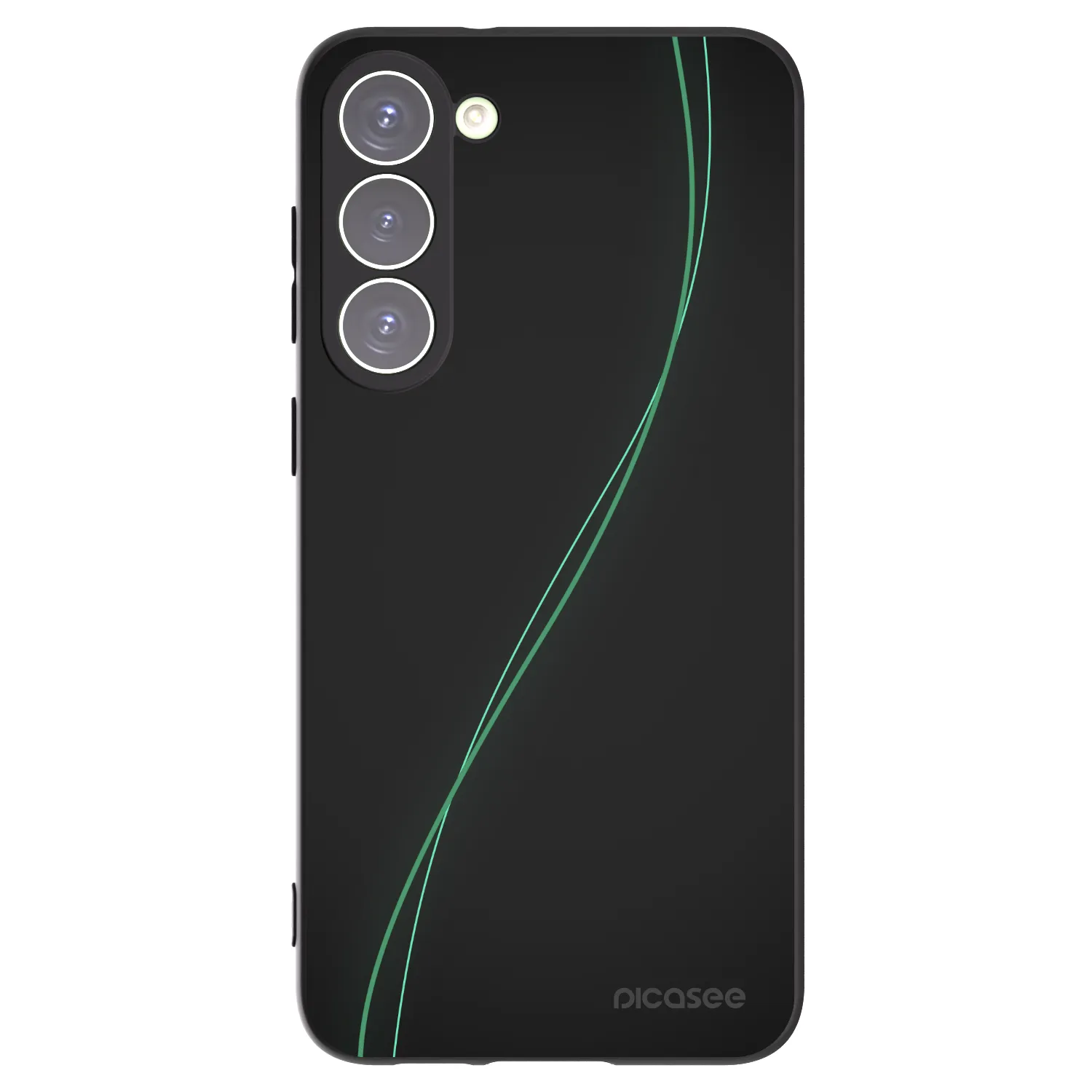 Picasee Μαύρη θήκη σιλικόνης για Samsung Galaxy S23+ 5G - Be Different