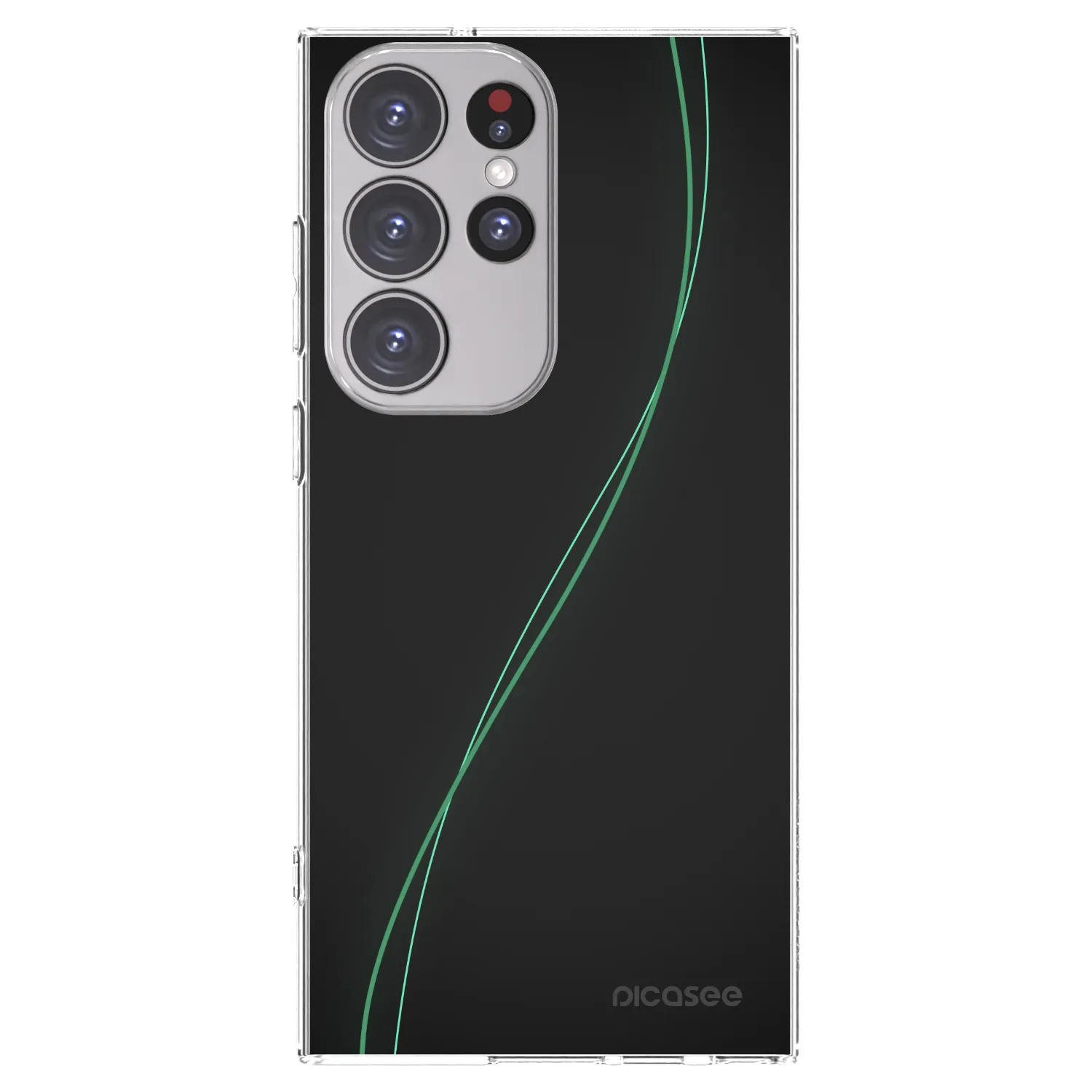 Picasee διαφανής θήκη σιλικόνης Samsung Galaxy S23 Ultra 5G - Be Different