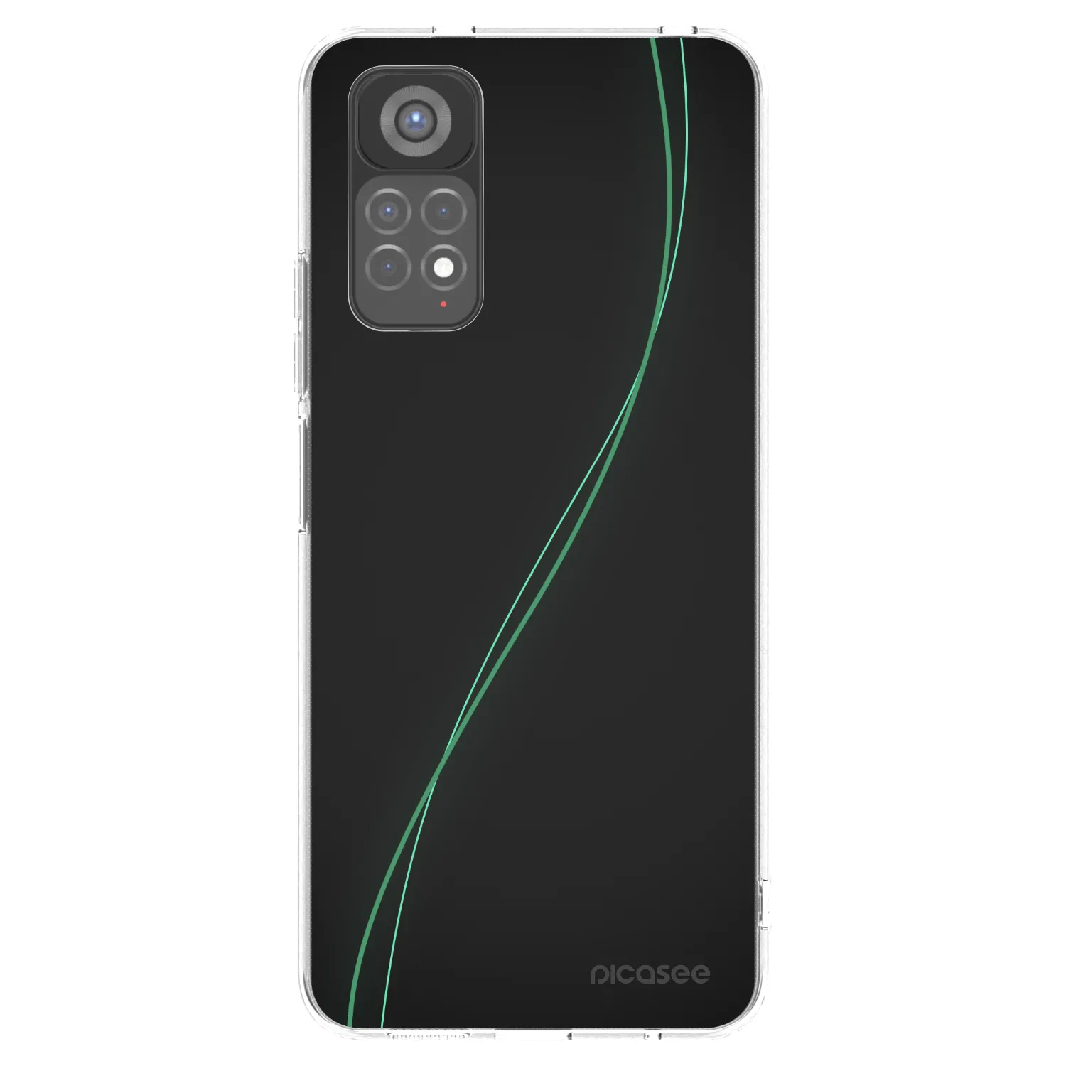 Picasee διαφανής θήκη σιλικόνης Xiaomi Redmi Note 11S 5G - Be Different