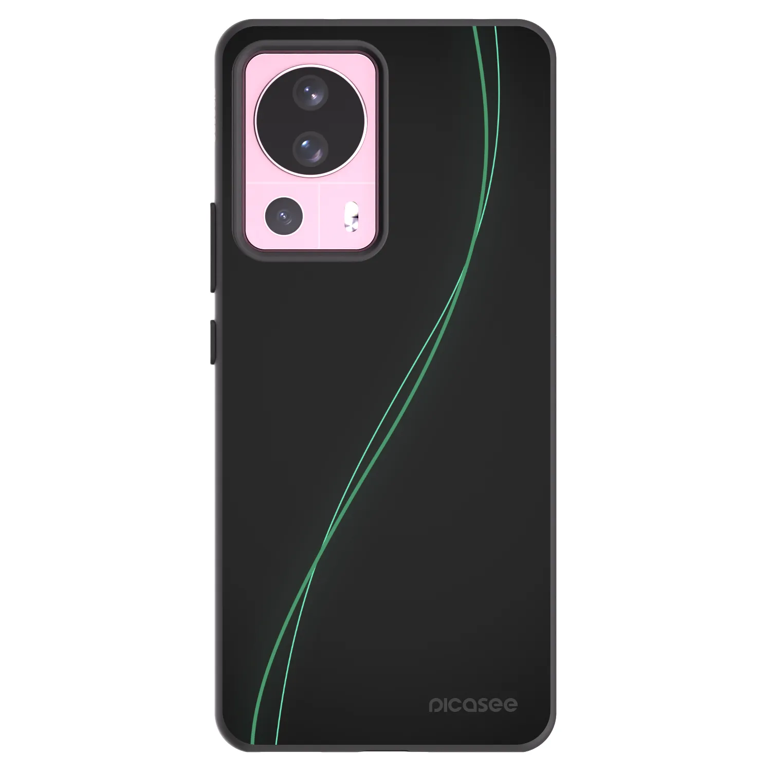 Picasee Μαύρη θήκη σιλικόνης για Xiaomi 13 Lite - Be Different