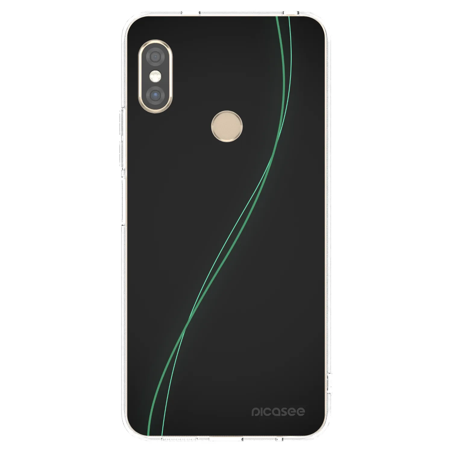 Picasee διαφανής θήκη σιλικόνης Xiaomi Redmi Note 5 Global - Be Different