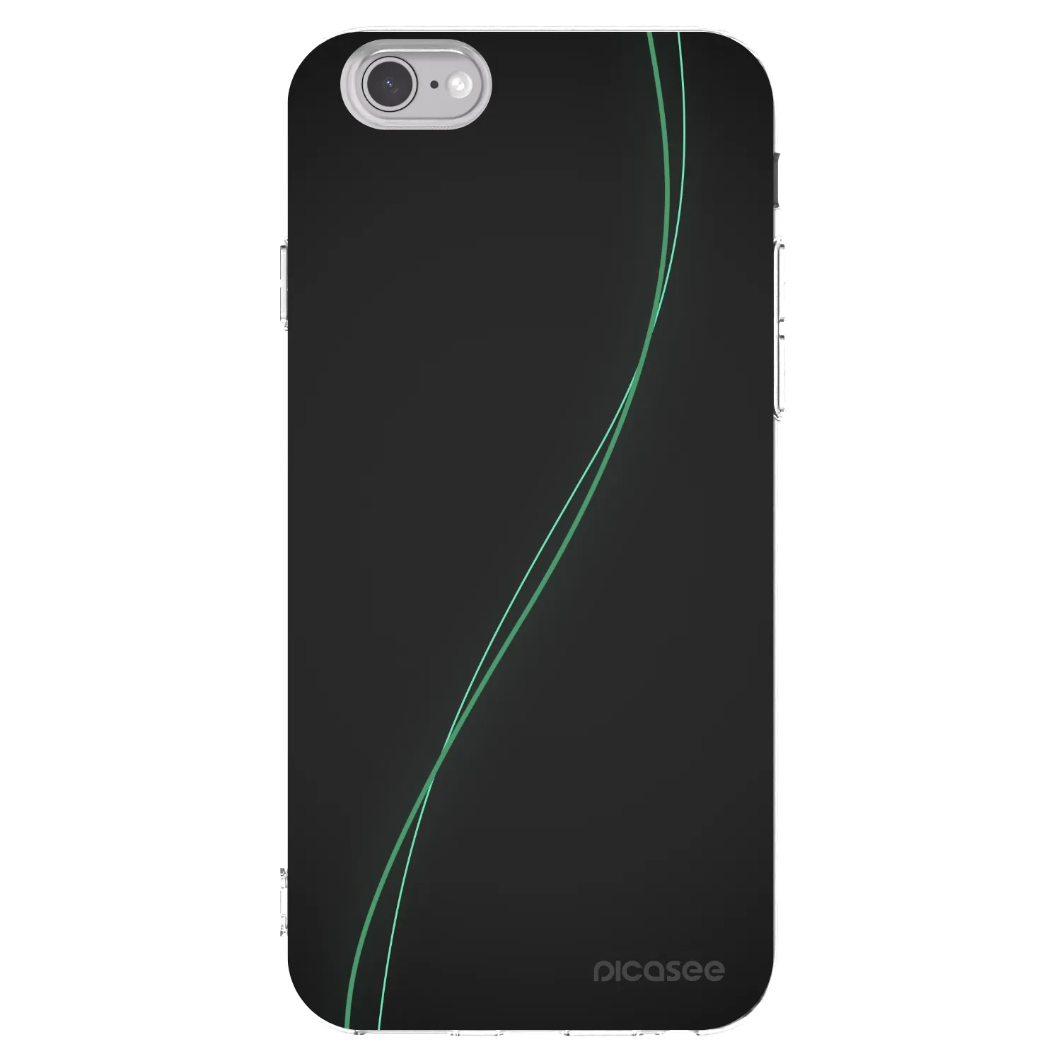 Picasee διαφανής θήκη σιλικόνης Apple iPhone 6/6S - Be Different