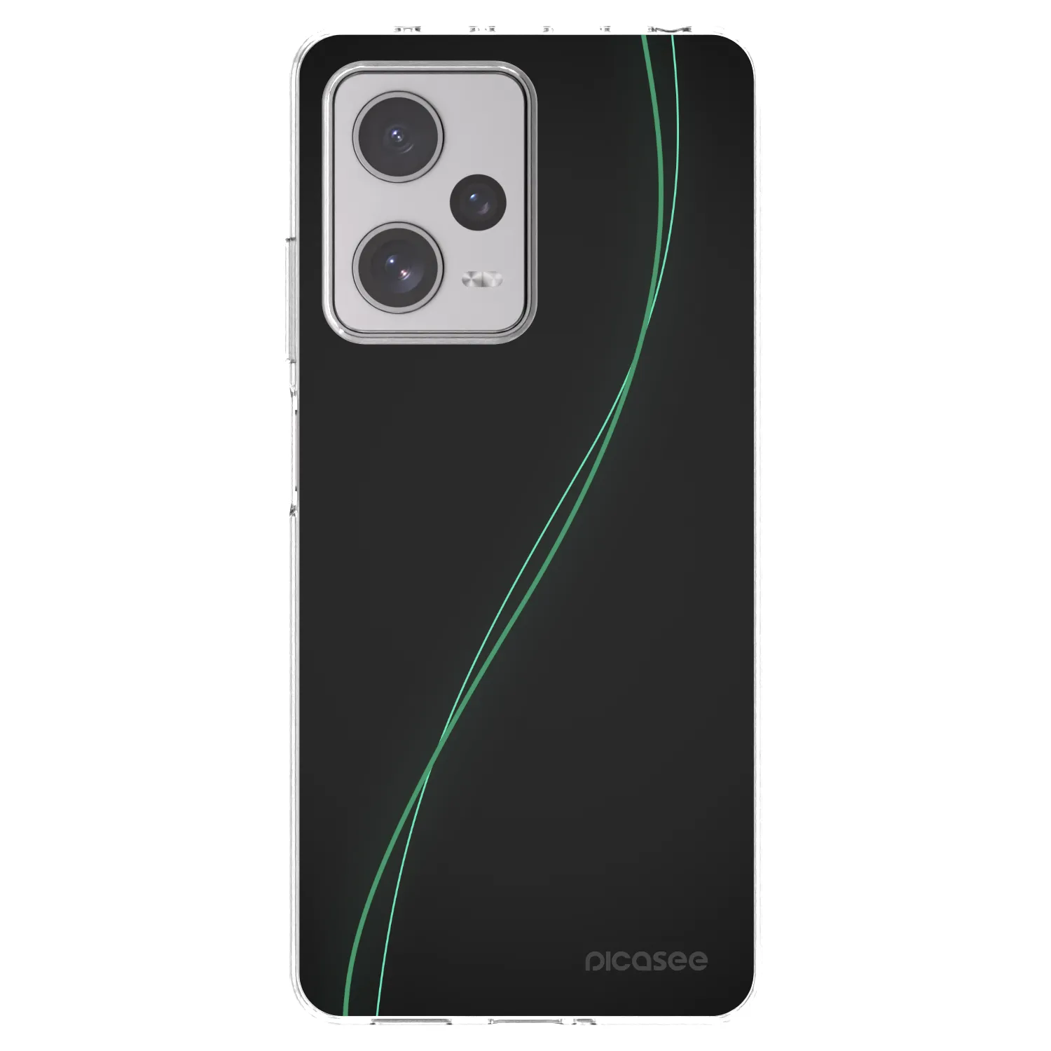Picasee διαφανής θήκη σιλικόνης Xiaomi Redmi Note 12 Pro+ 5G - Be Different