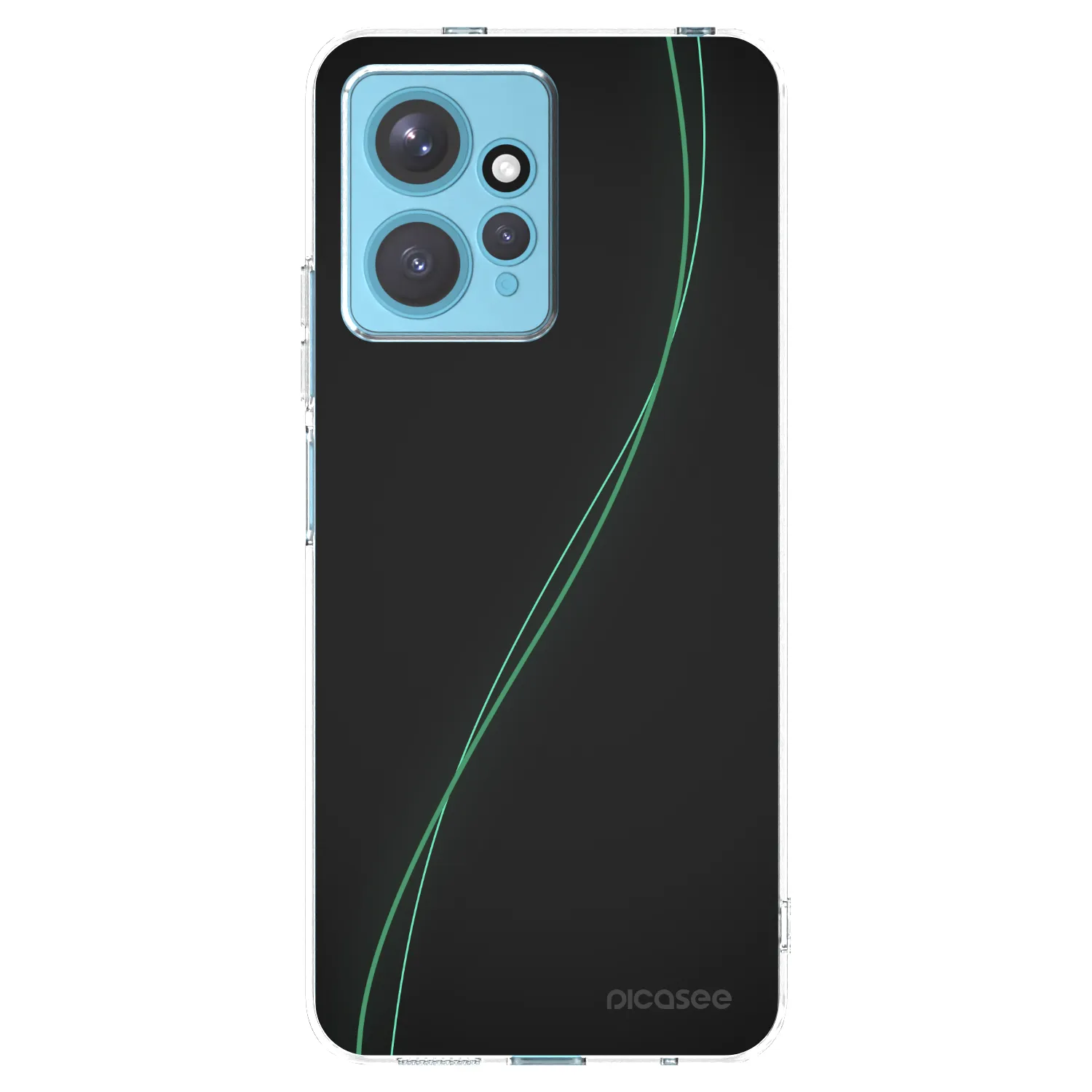 Picasee διαφανής θήκη σιλικόνης Xiaomi Redmi Note 12 4G - Be Different