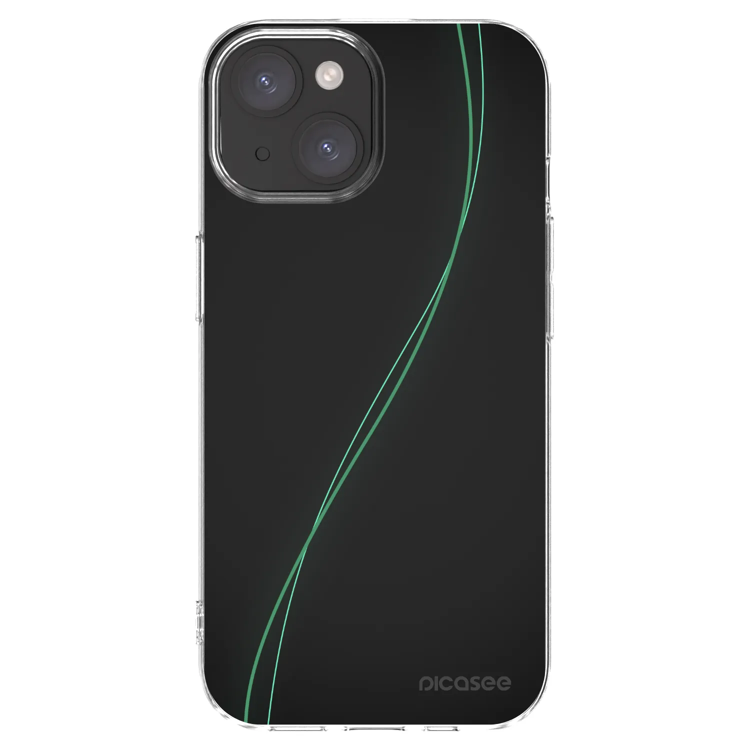 Picasee διαφανής θήκη σιλικόνης Apple iPhone 15 - Be Different